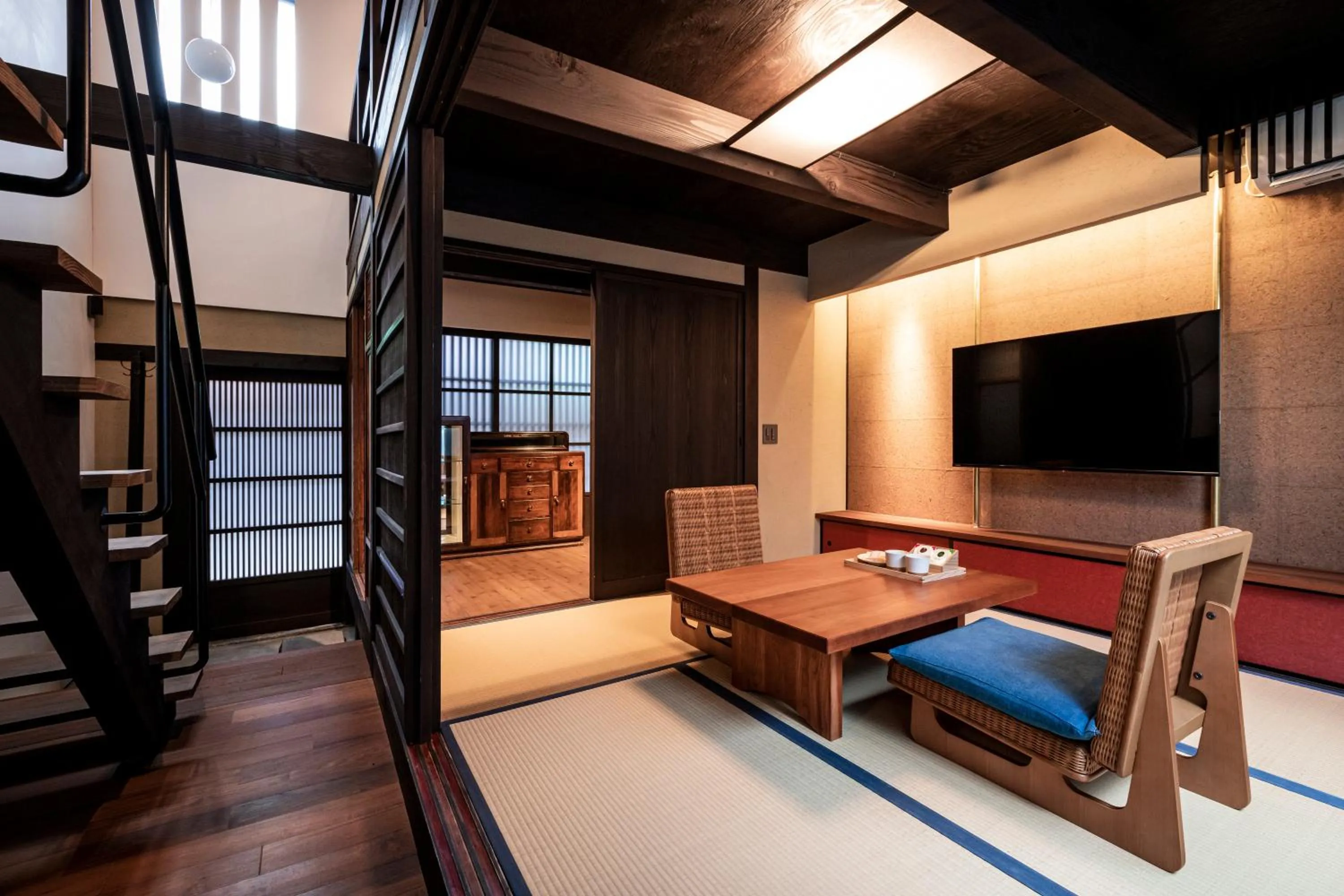 Living room, Bed in Rinn Shiki Juraku