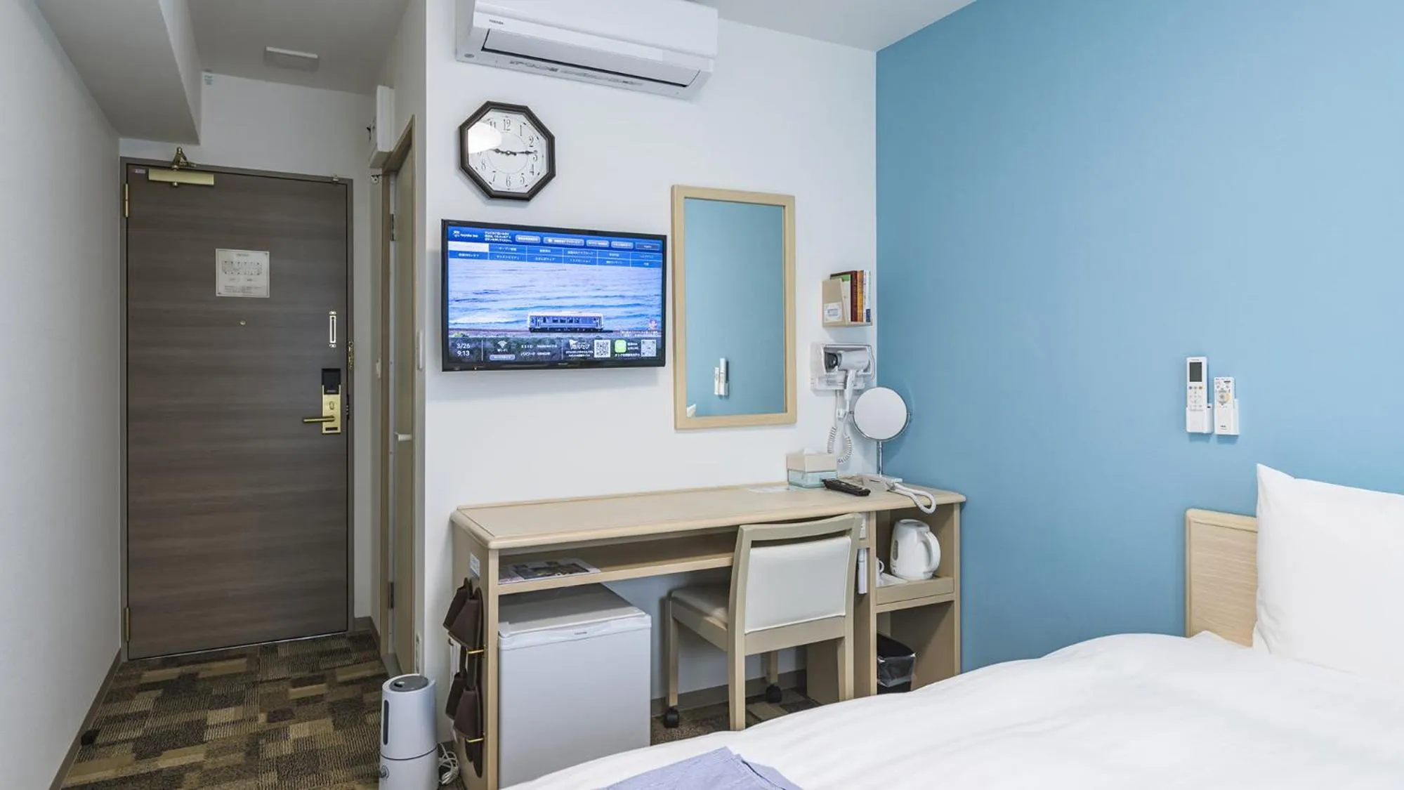 Area and facilities, Bed in Toyoko Inn Nagano-eki Higashi-guchi