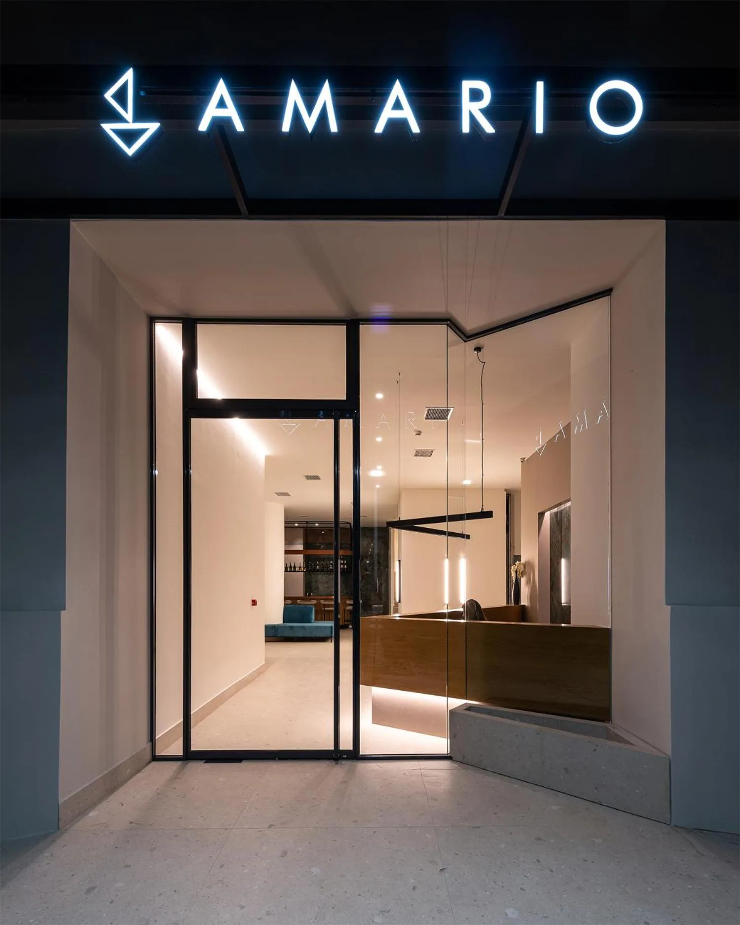 Lobby or reception in Amario Suites Hotel
