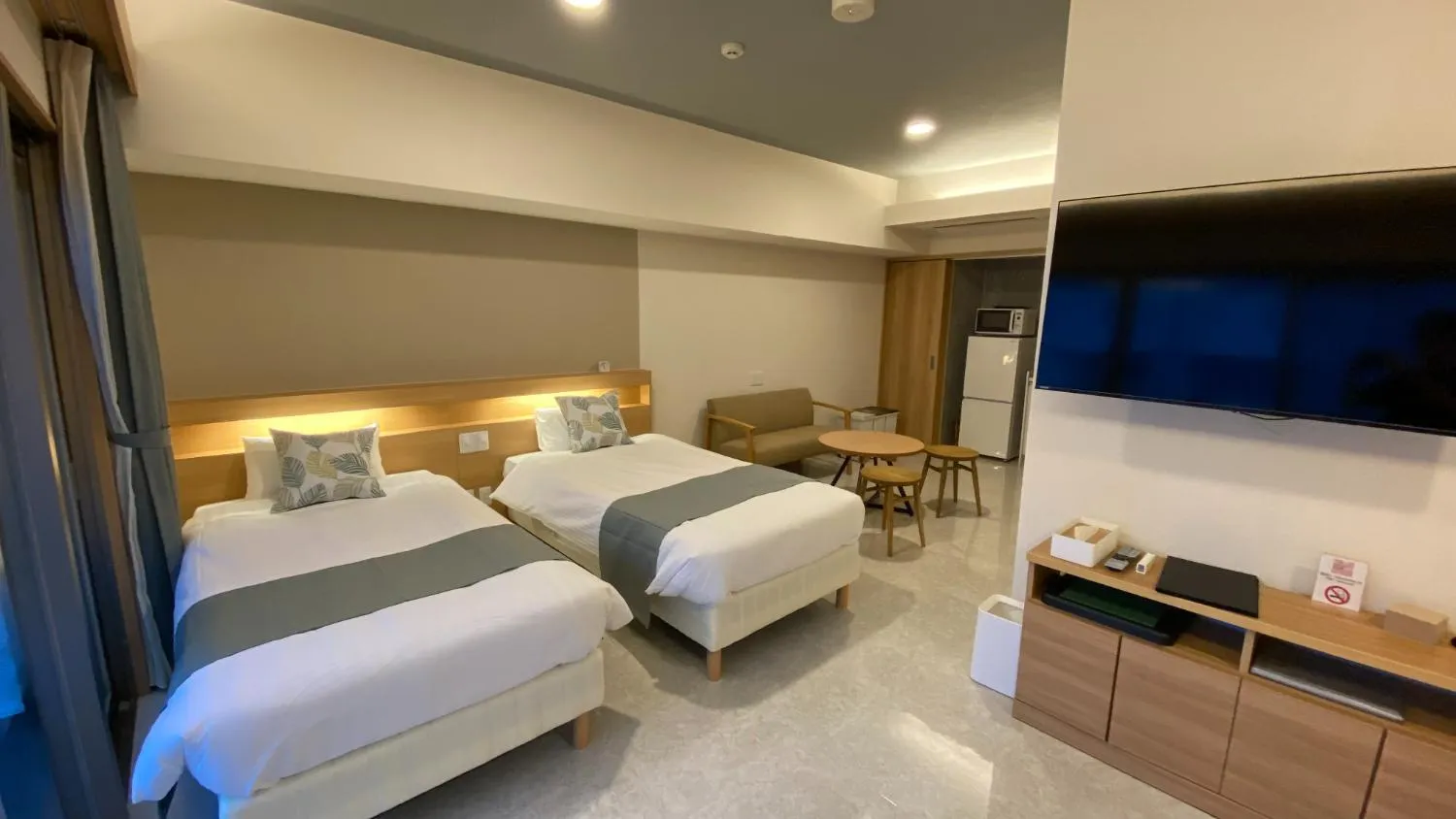 Bed in Tabinoteitaku Okinawa Naha 2nd