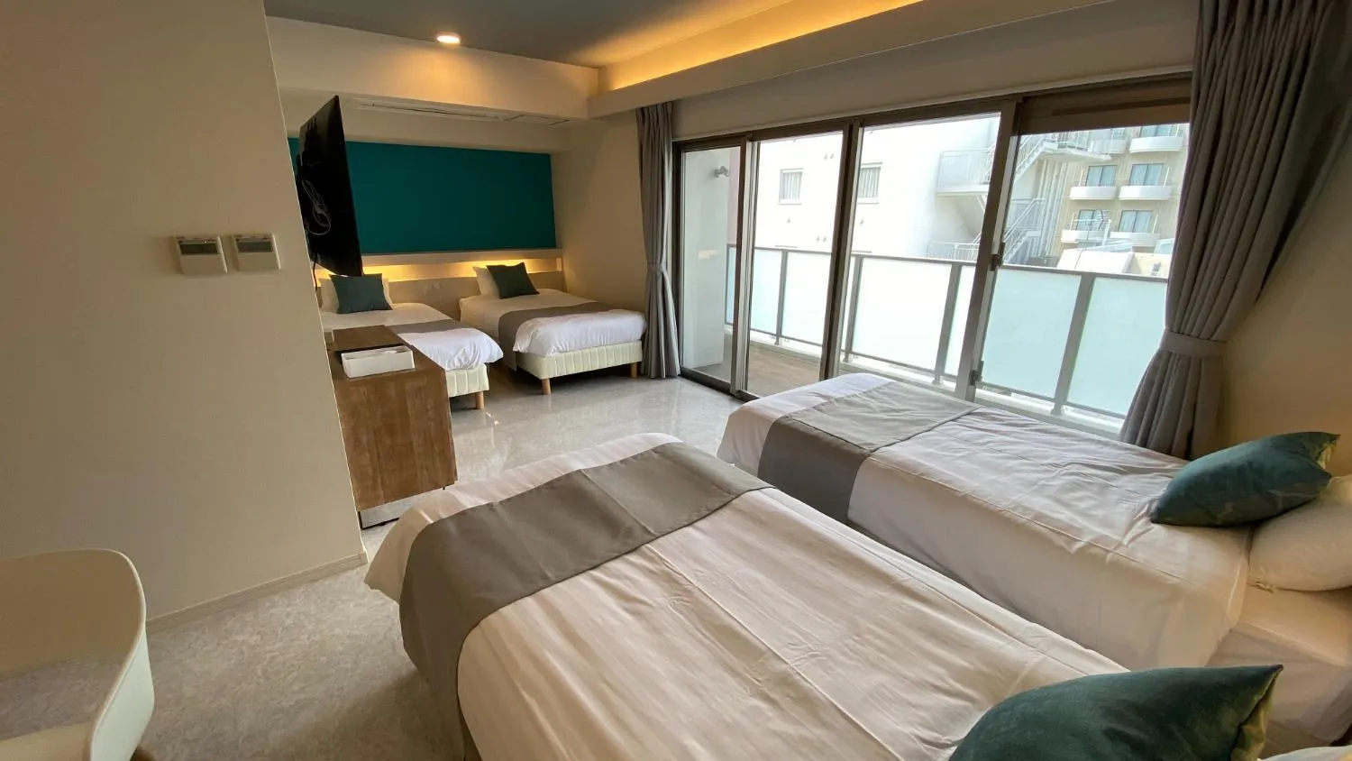 Bed in Tabinoteitaku Okinawa Naha 2nd