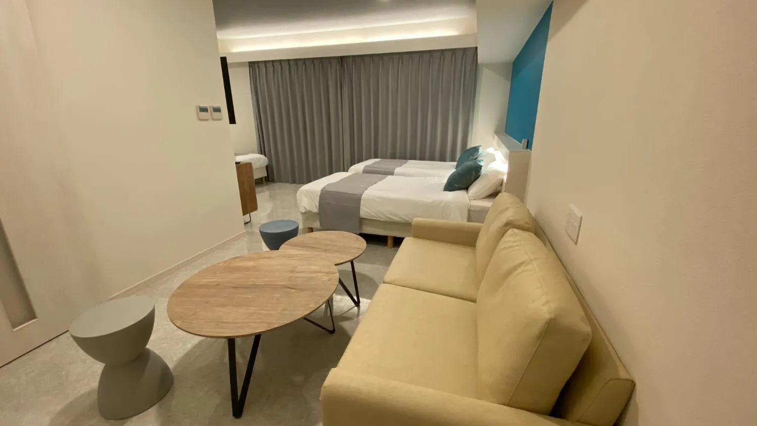 Bed in Tabinoteitaku Okinawa Naha 2nd