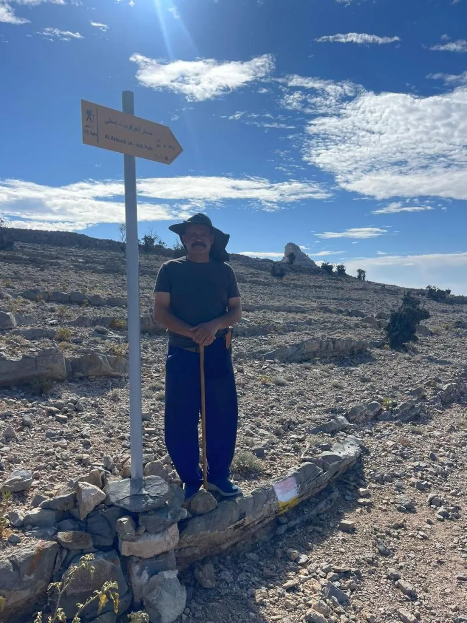 Hiking in Cloudy Cloud Farm Resort