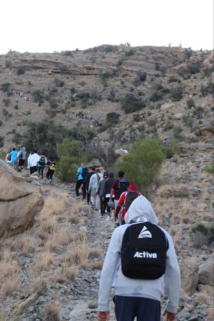 Hiking in Cloudy Cloud Farm Resort
