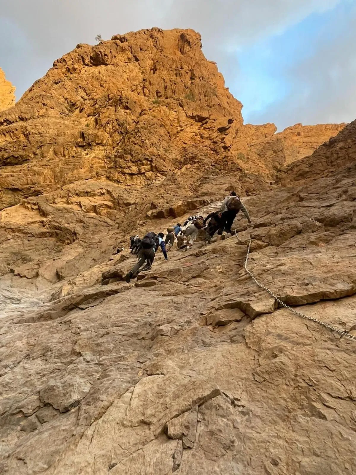 Hiking in Cloudy Cloud Farm Resort