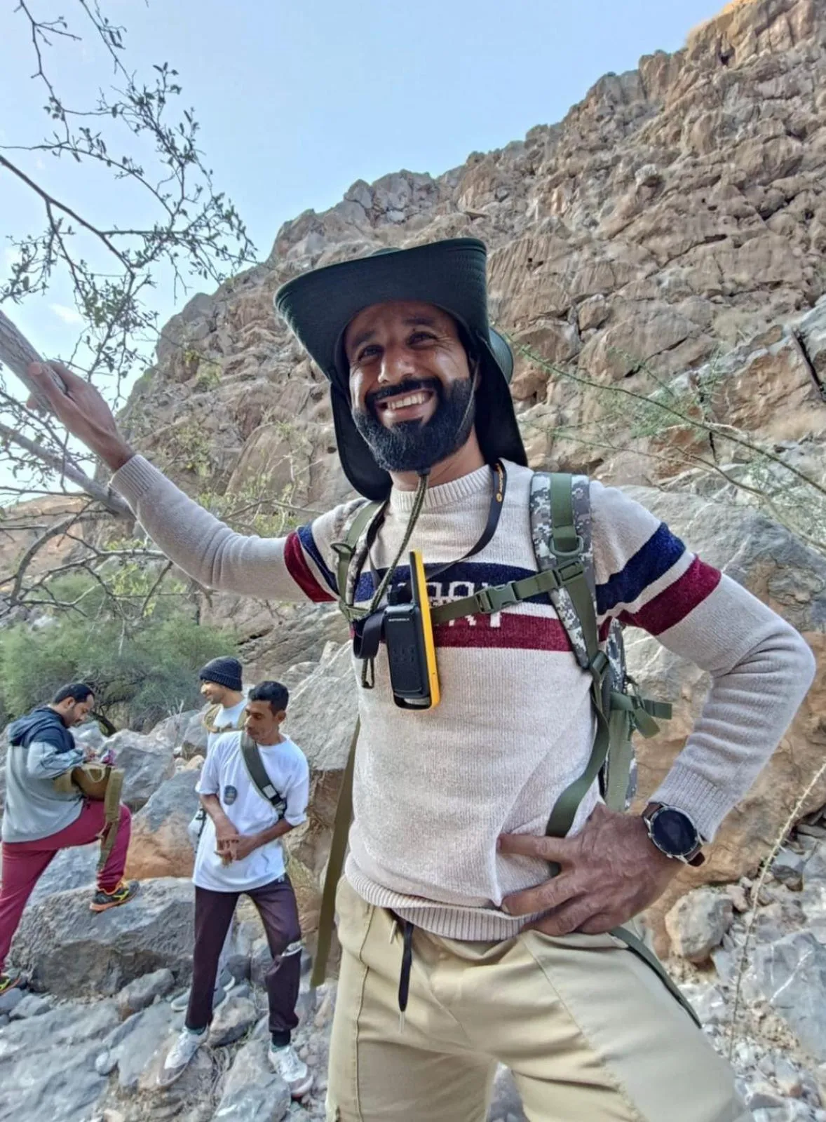 Hiking in Cloudy Cloud Farm Resort