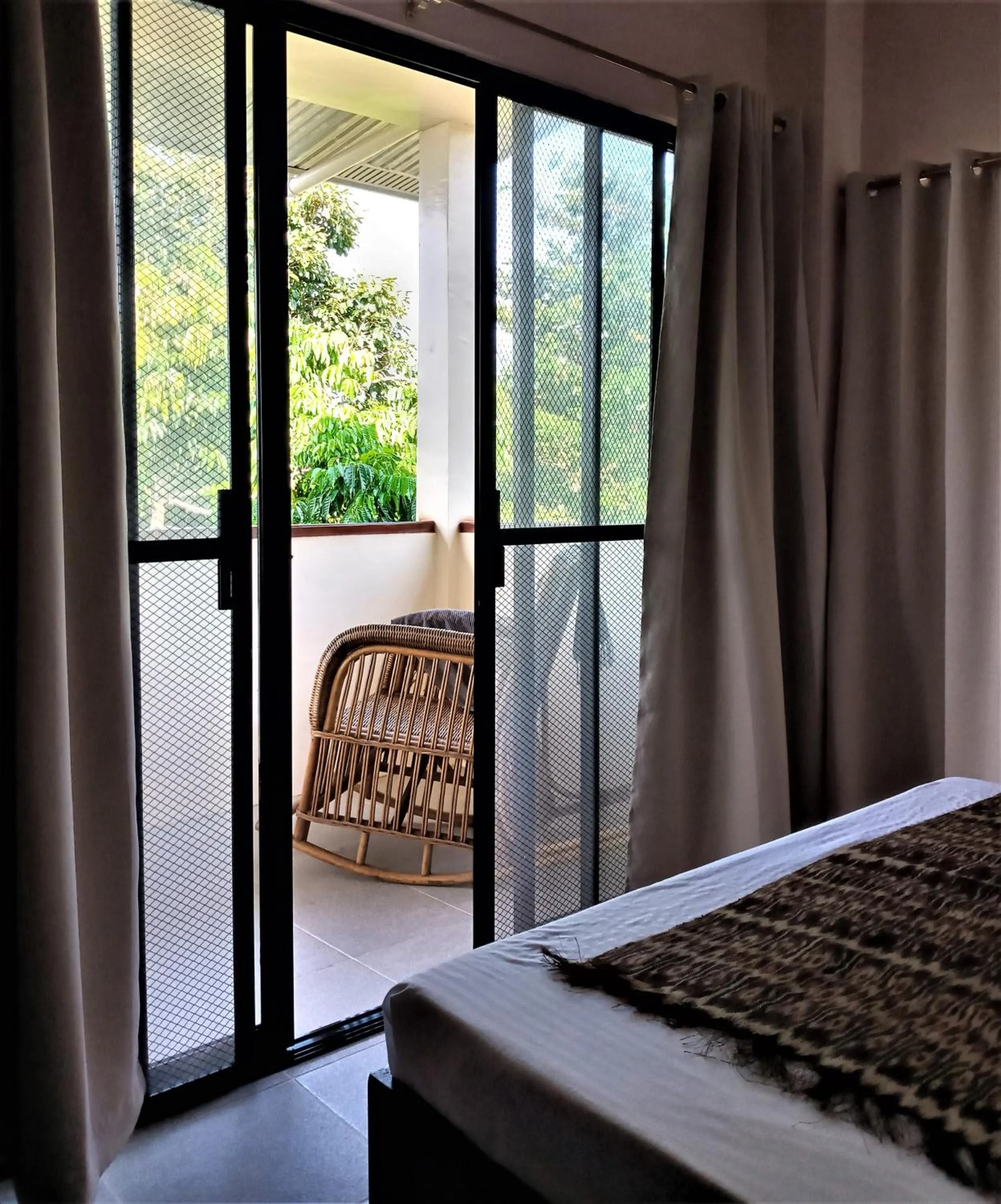 Bed in The Lazy Tiki