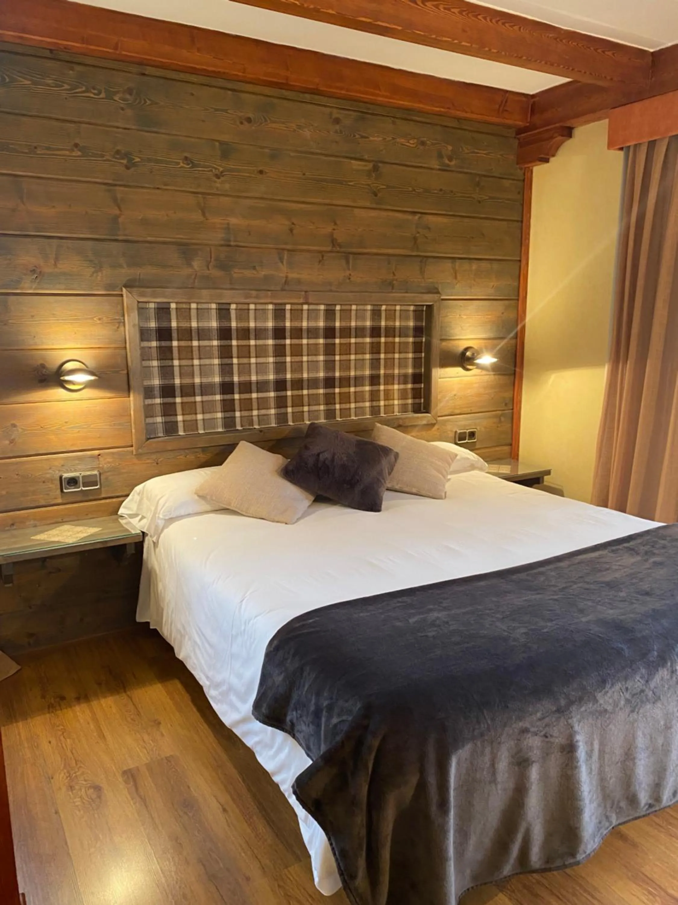 Bed in Hotel Calitxo