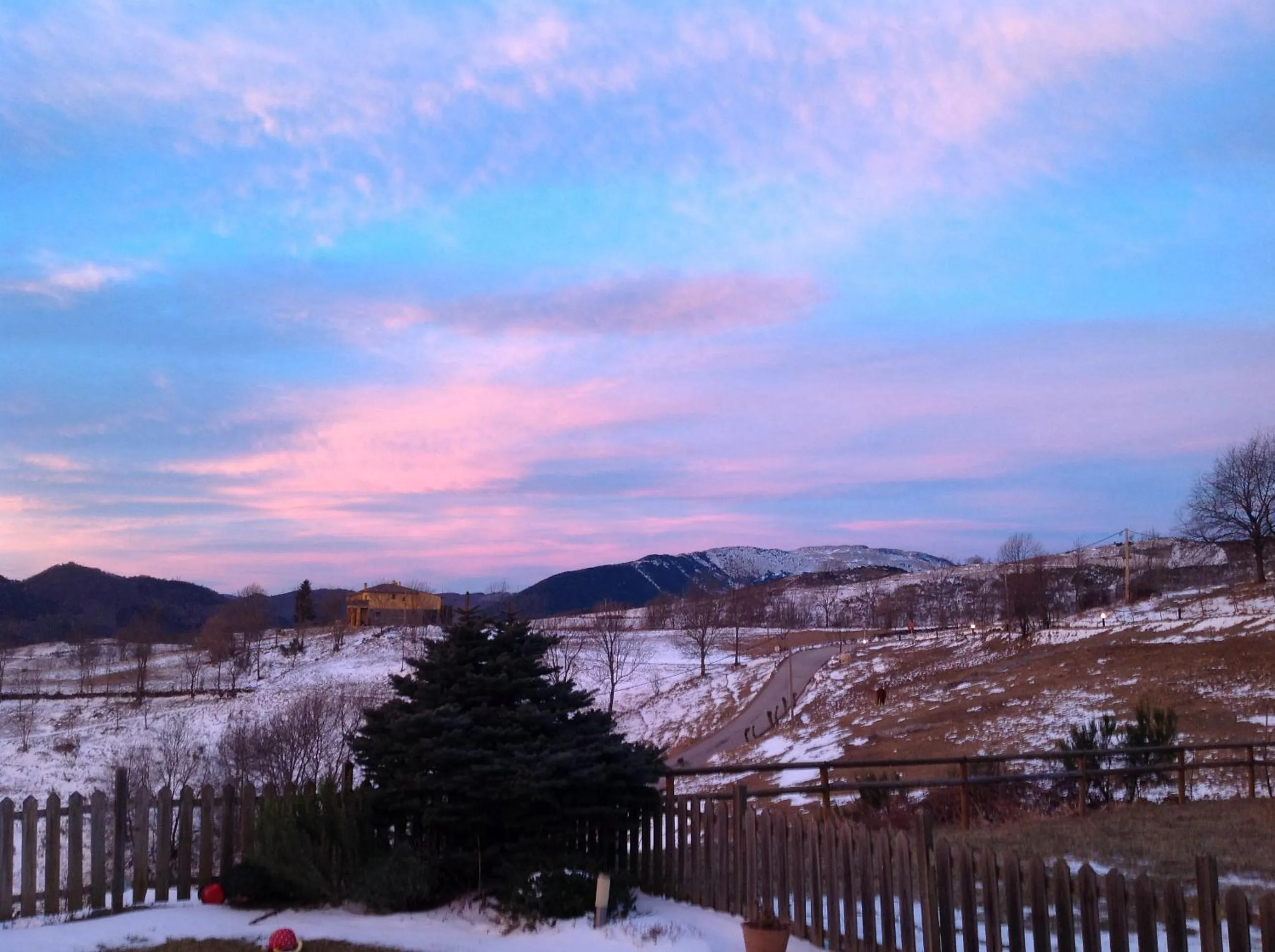 Mountain view in Hotel Calitxo