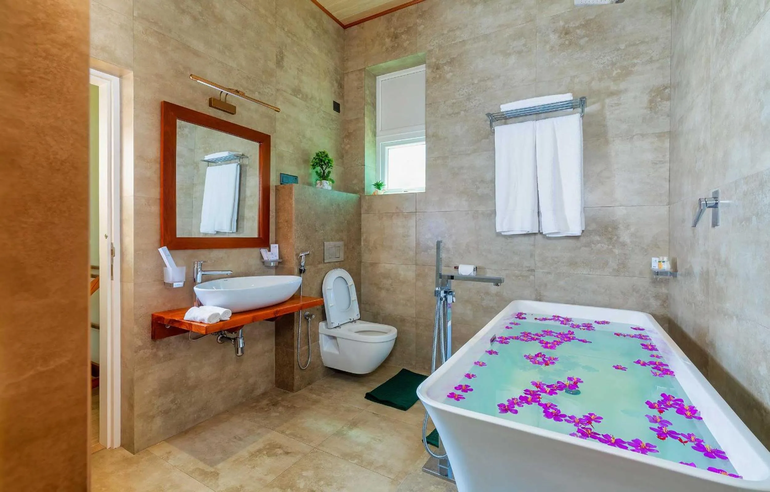 Bathroom in The Palace by Ocean