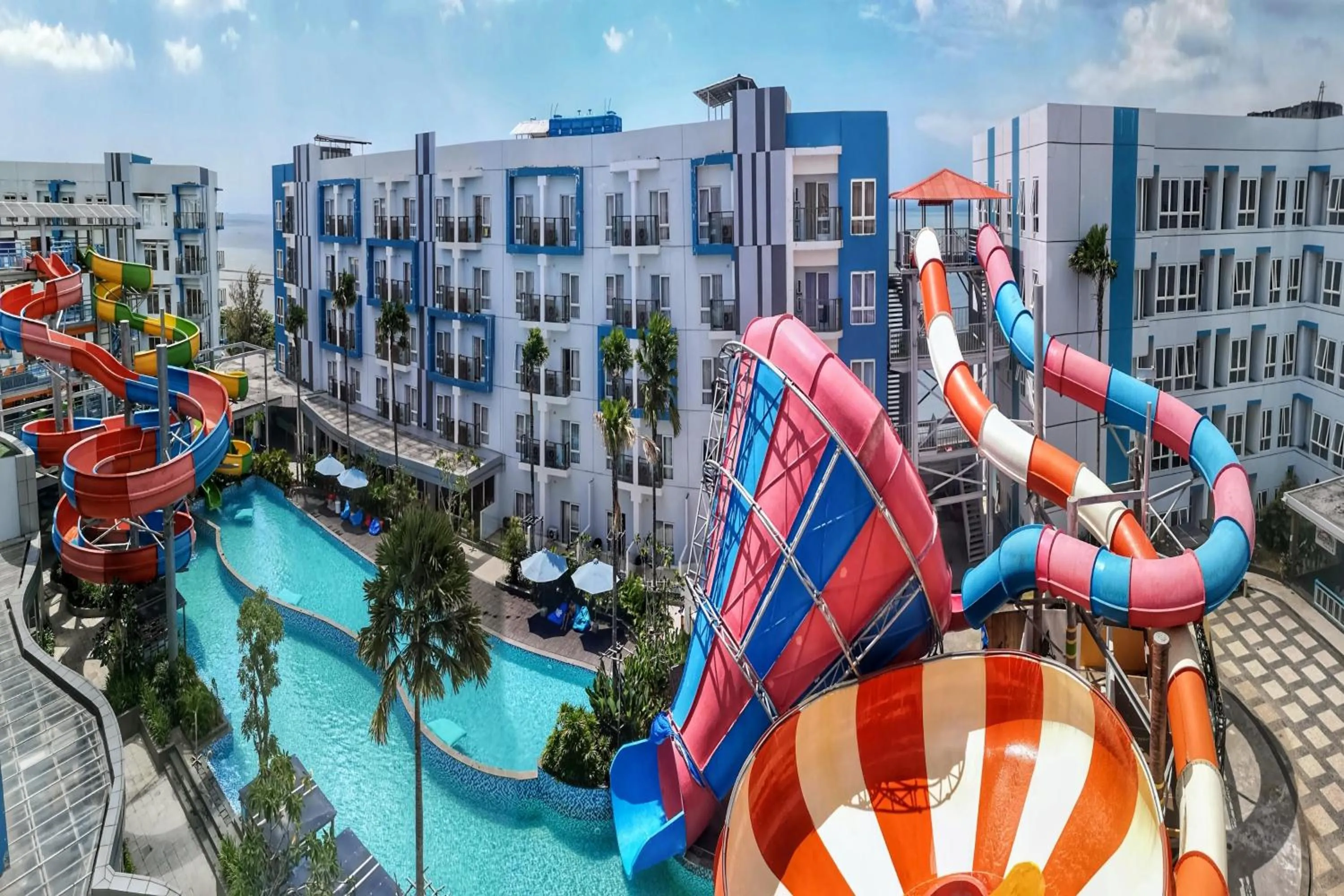 Aqua park in Pentacity Hotel Balikpapan