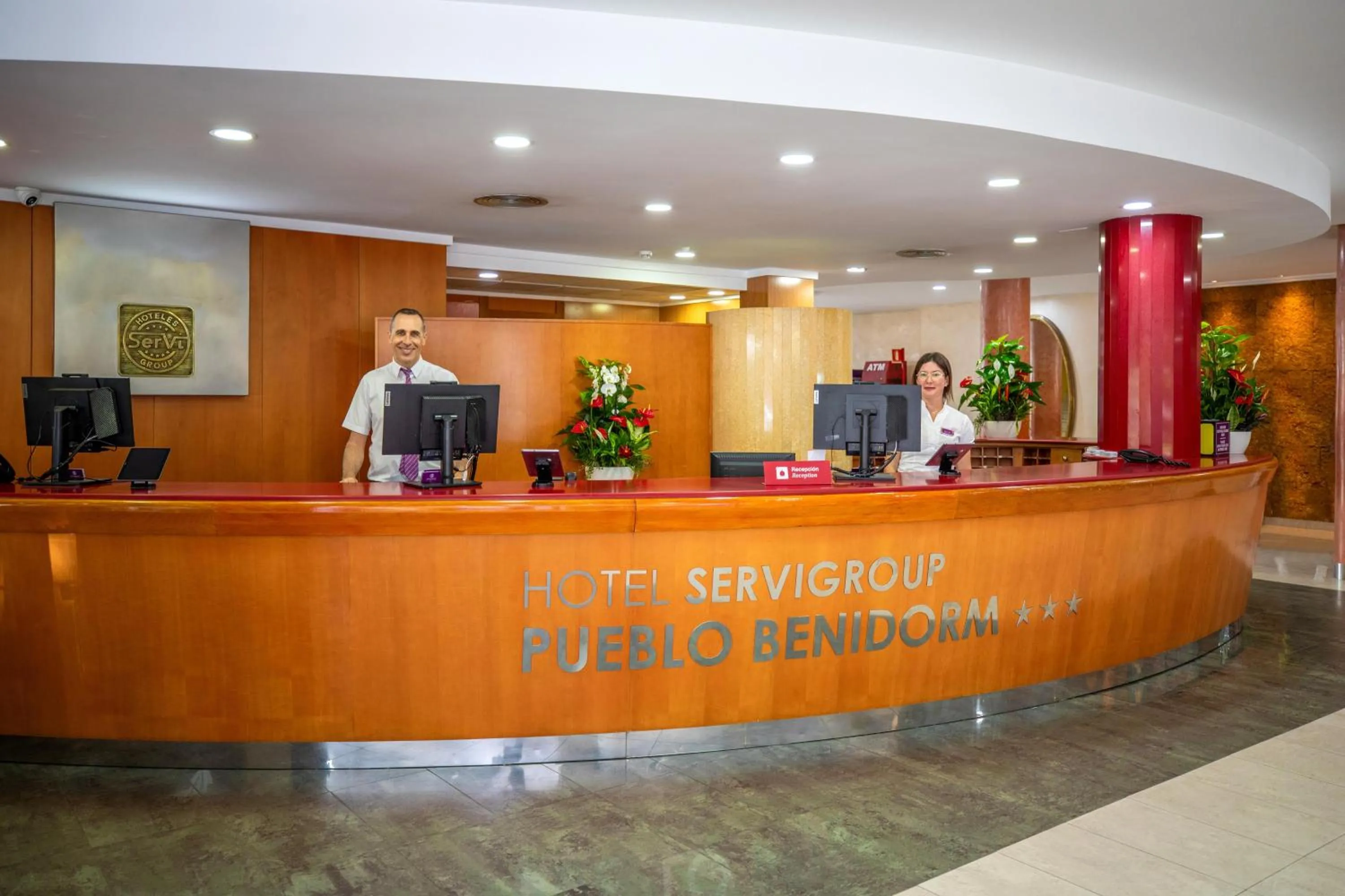 Lobby or reception in Hotel Servigroup Pueblo Benidorm