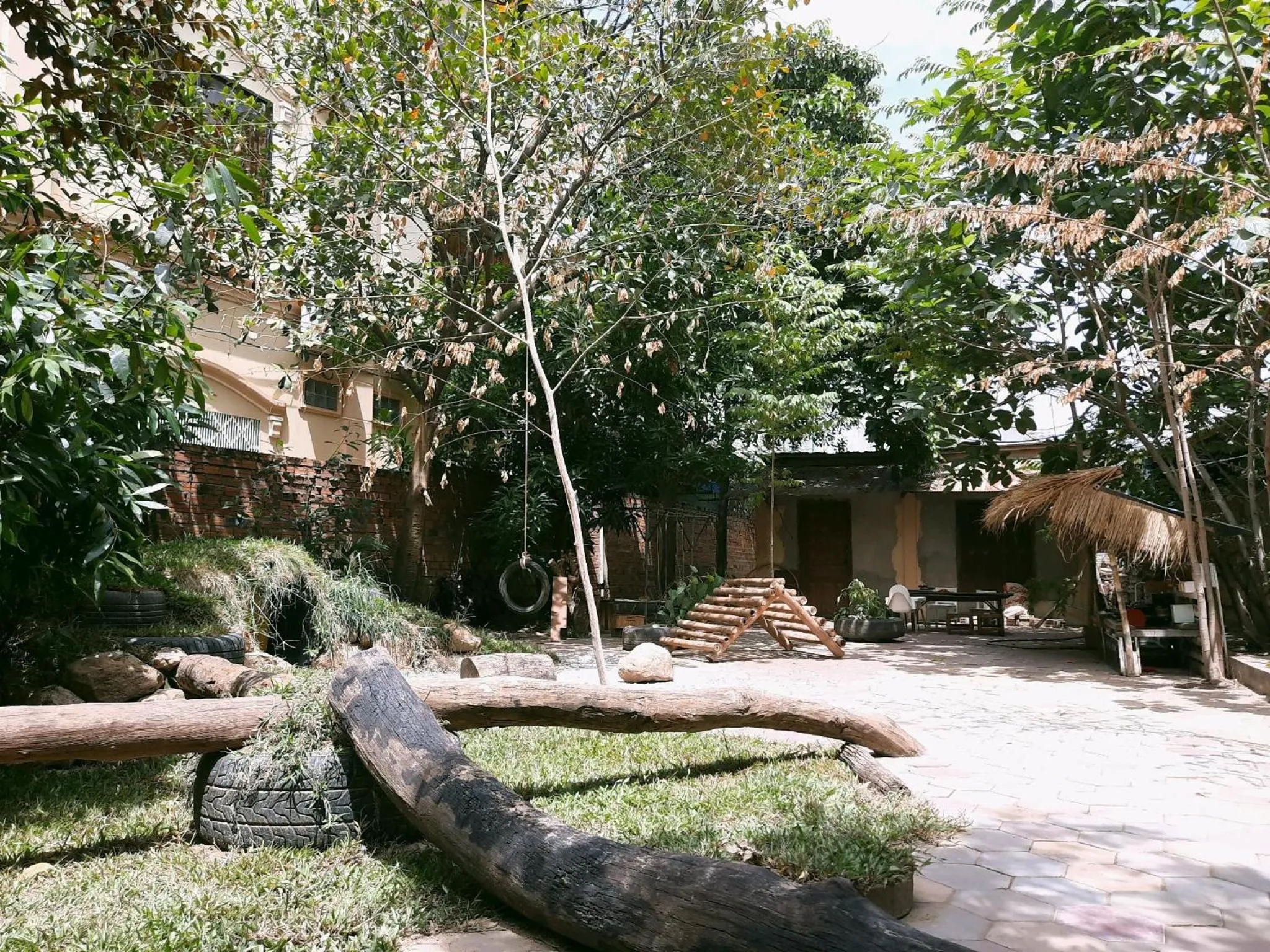 Garden in Makers Guesthouse
