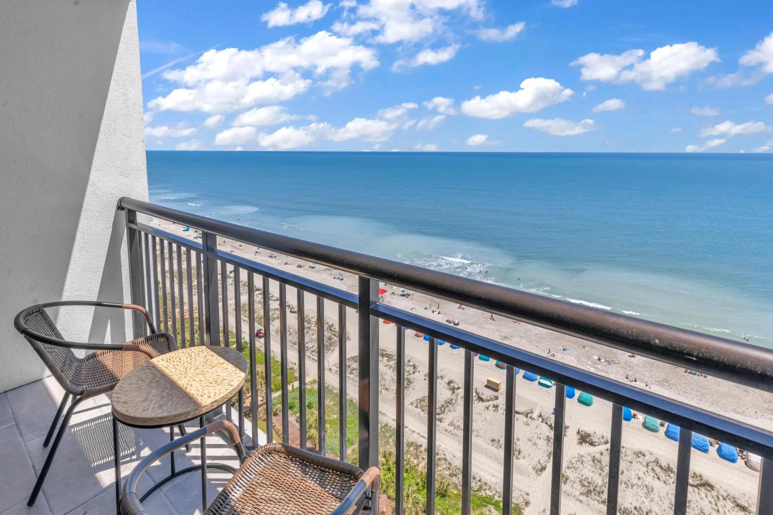 Balcony/Terrace in Breakers Tower 1BR Oceanfront Condo