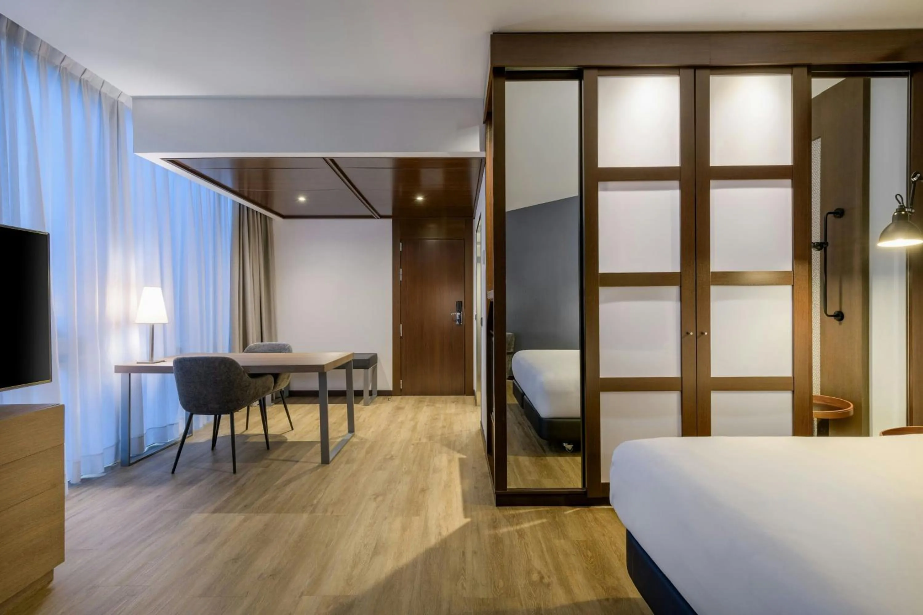 Photo of the whole room, Bed in AC Hotel La Finca by Marriott