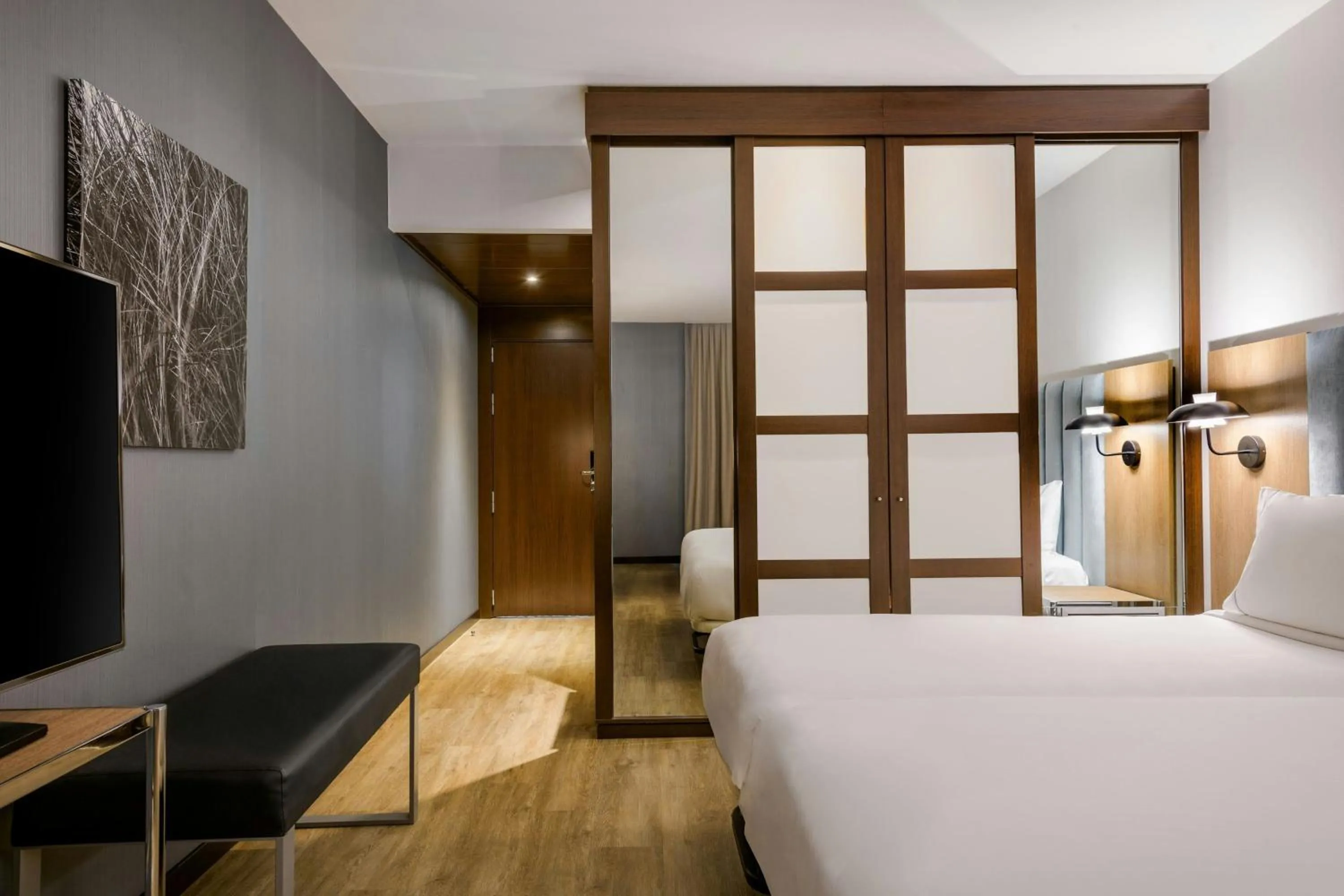 Photo of the whole room, Bed in AC Hotel La Finca by Marriott