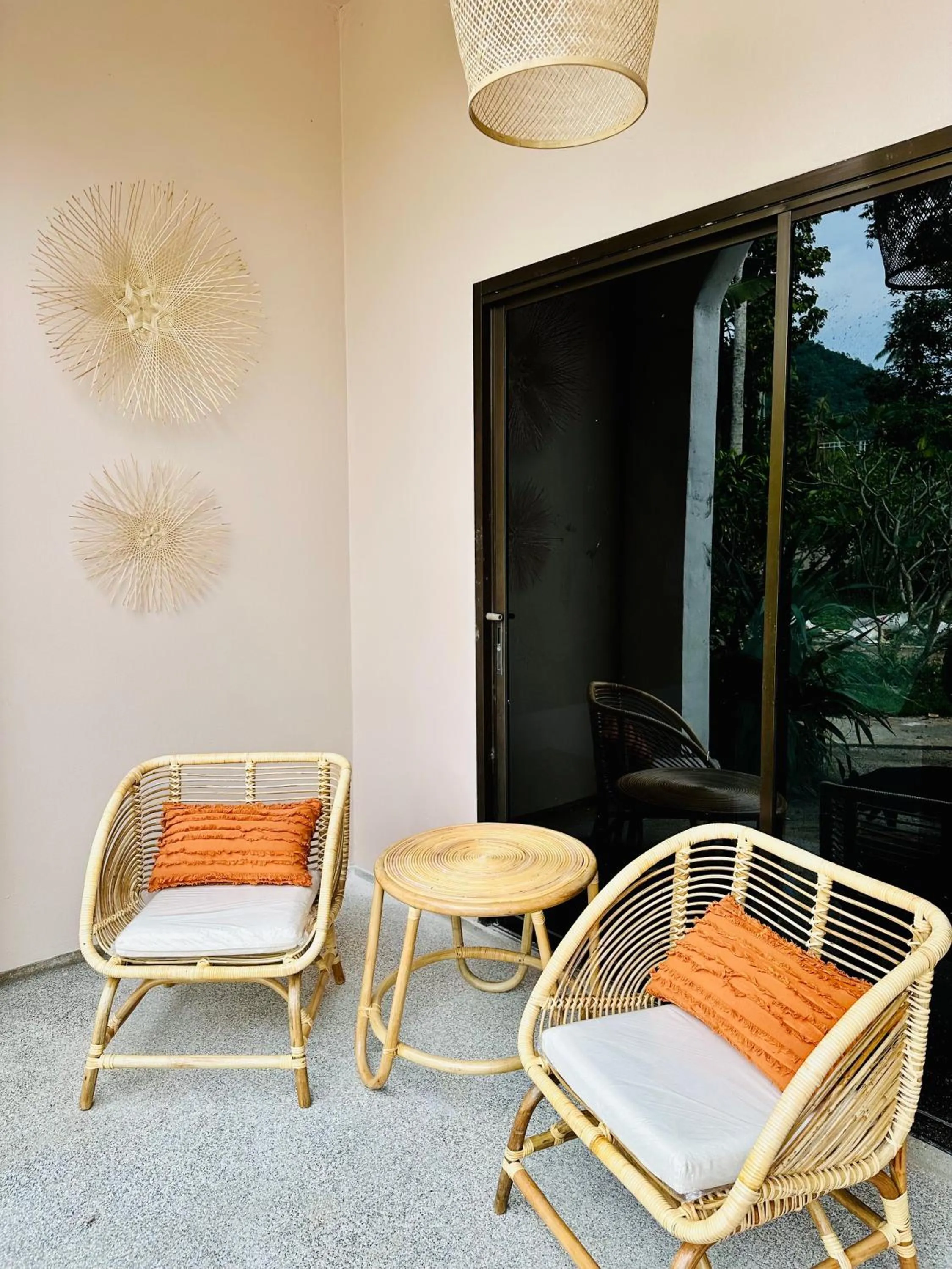 Patio in Zibá Home Suites