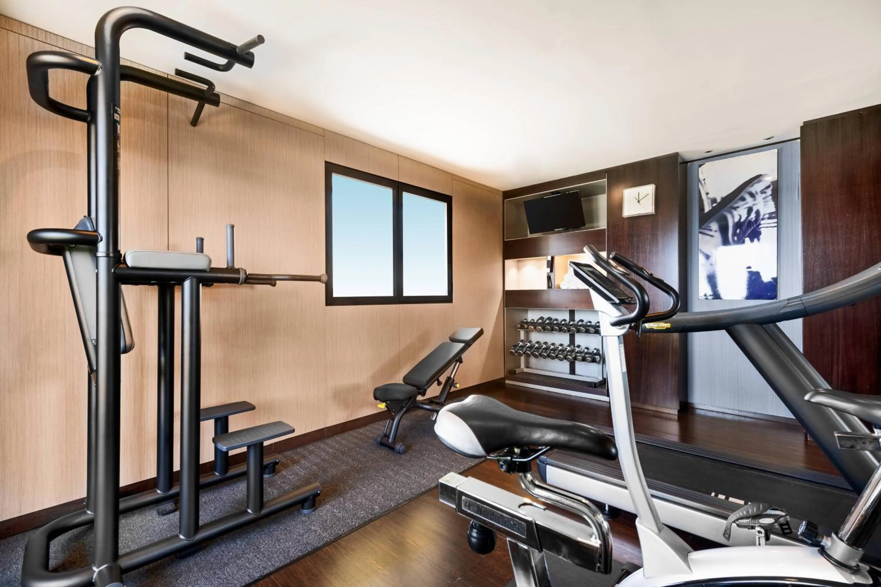 Fitness centre/facilities in AC Hotel Algeciras by Marriott
