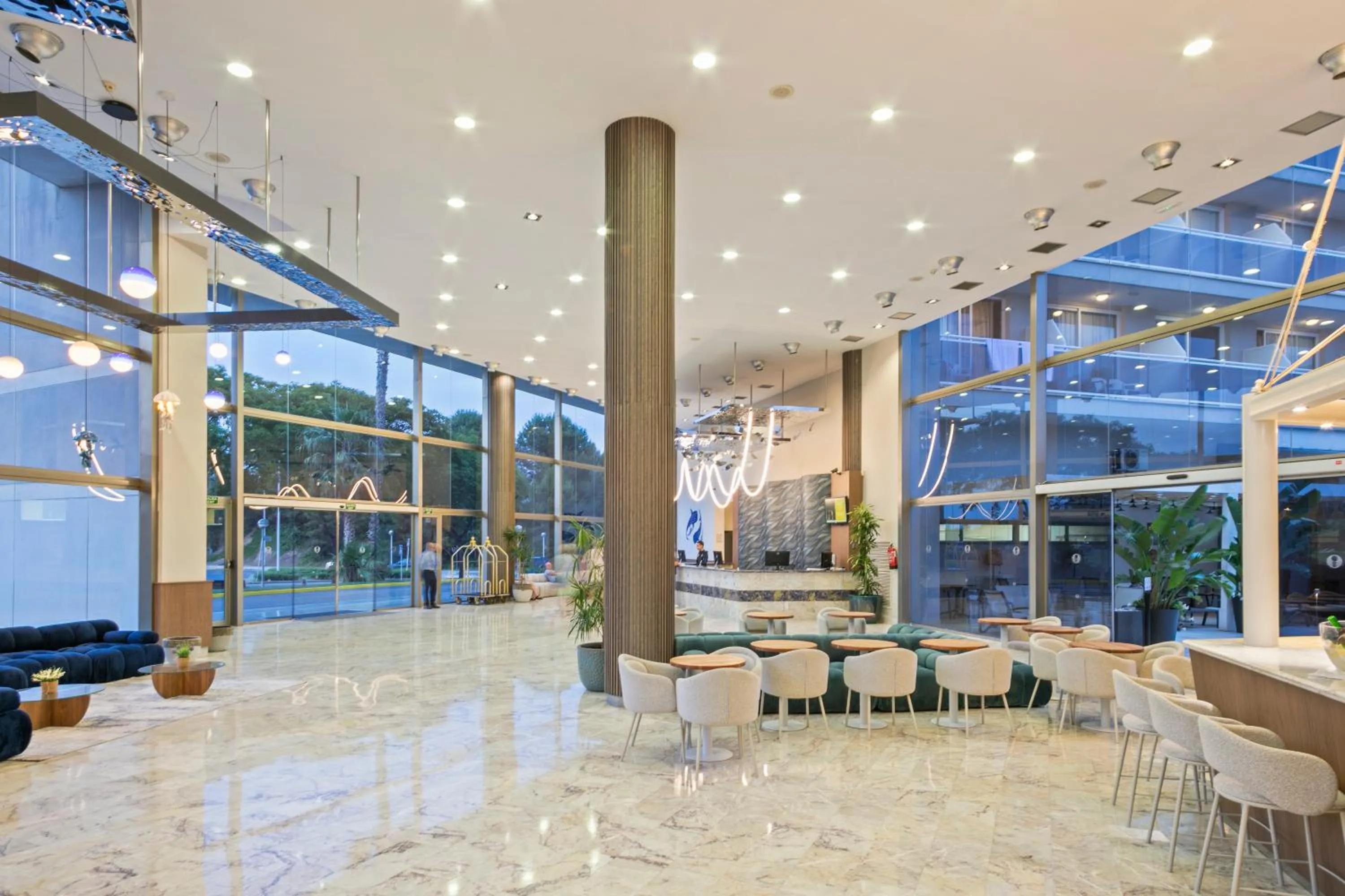 Lobby or reception in Sol Costa Daurada