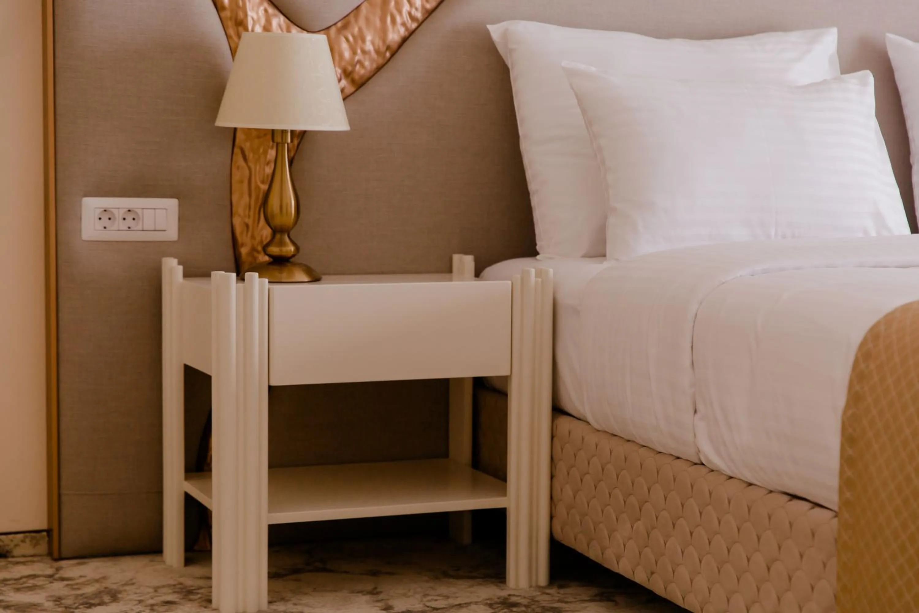 Bed in Muller Hotel Boutique & Spa