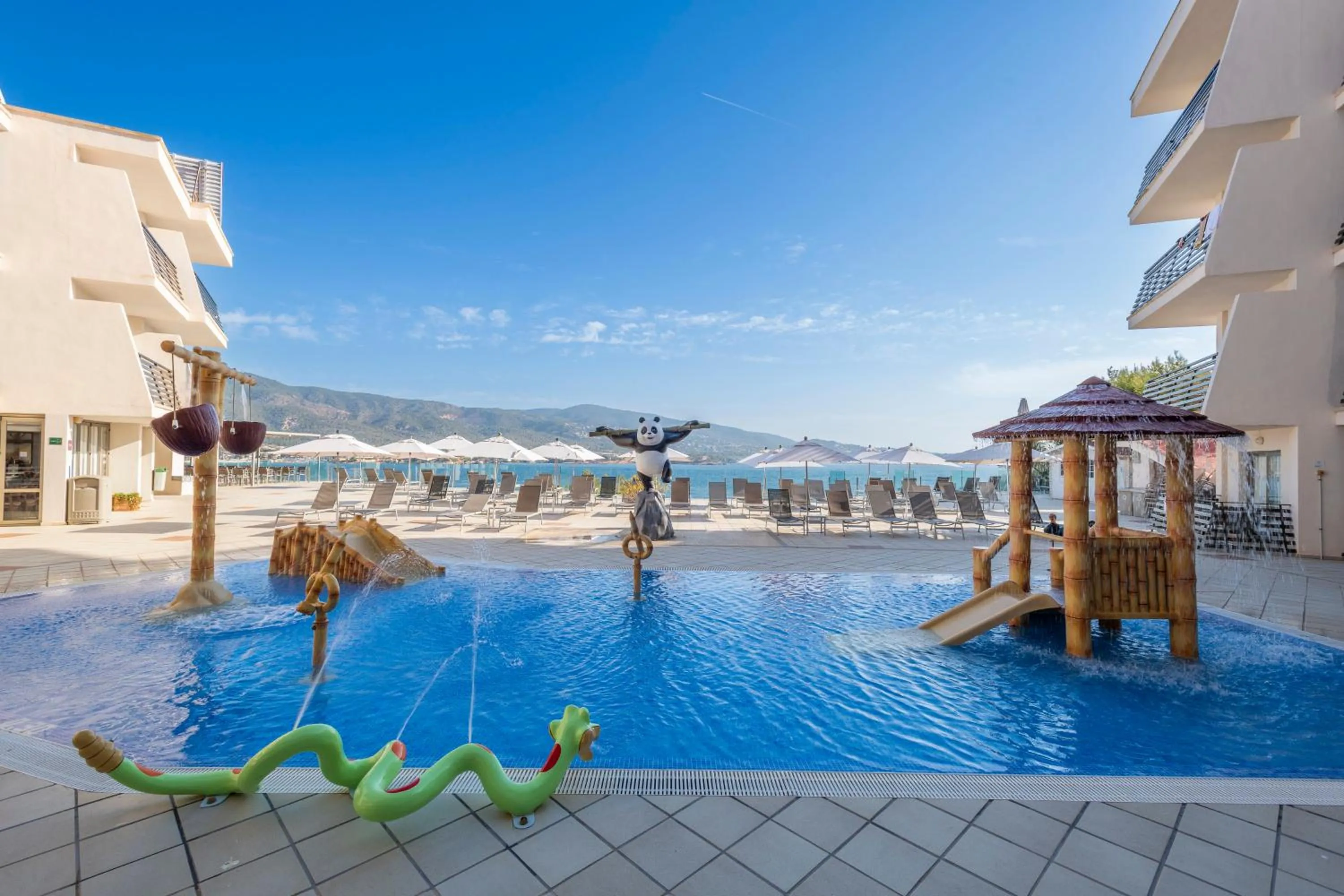 Children play ground in Leonardo Royal Hotel Mallorca Palmanova Bay