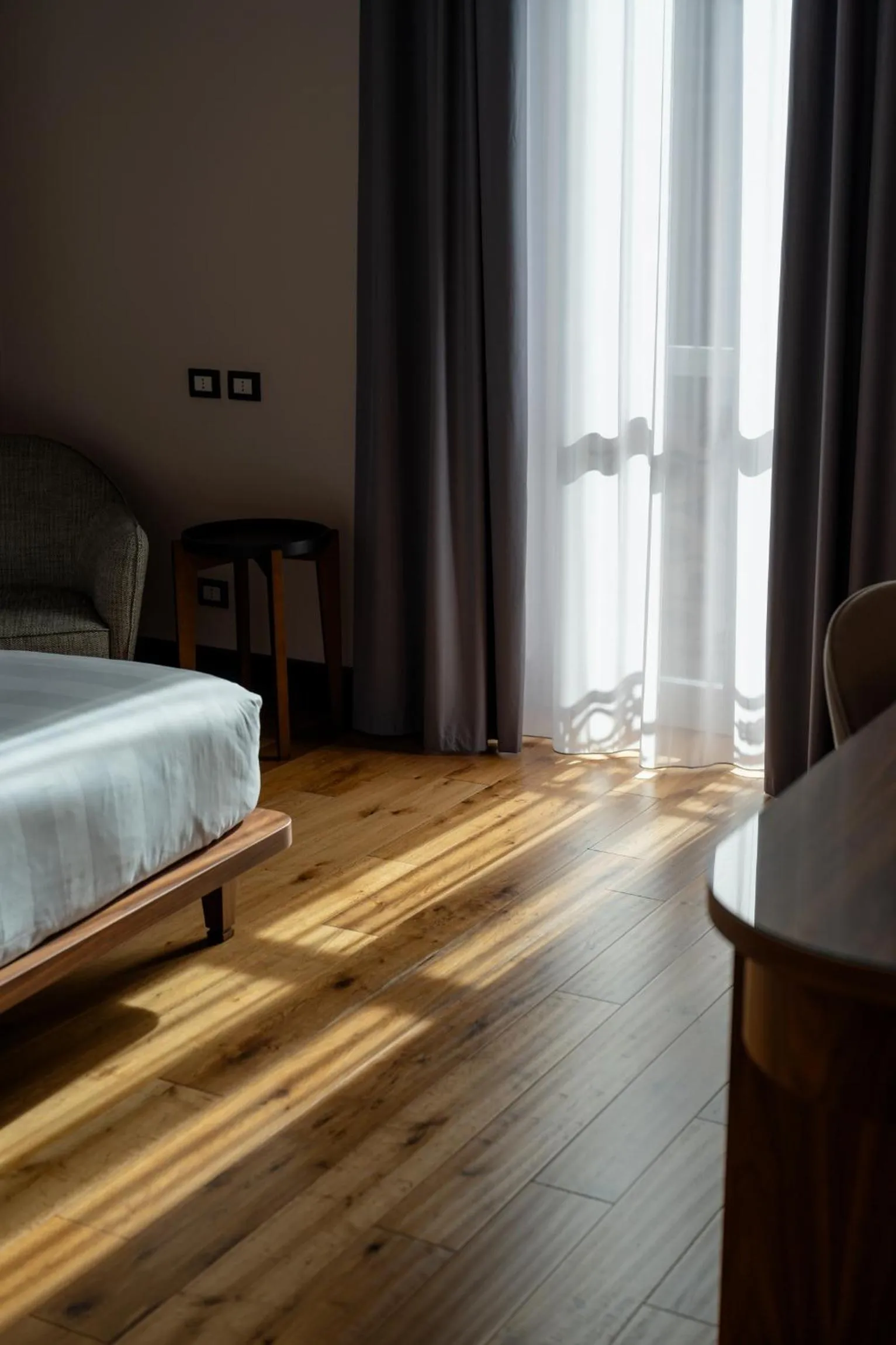 Bed in Lo Stemma Luxury Boutique Hotel