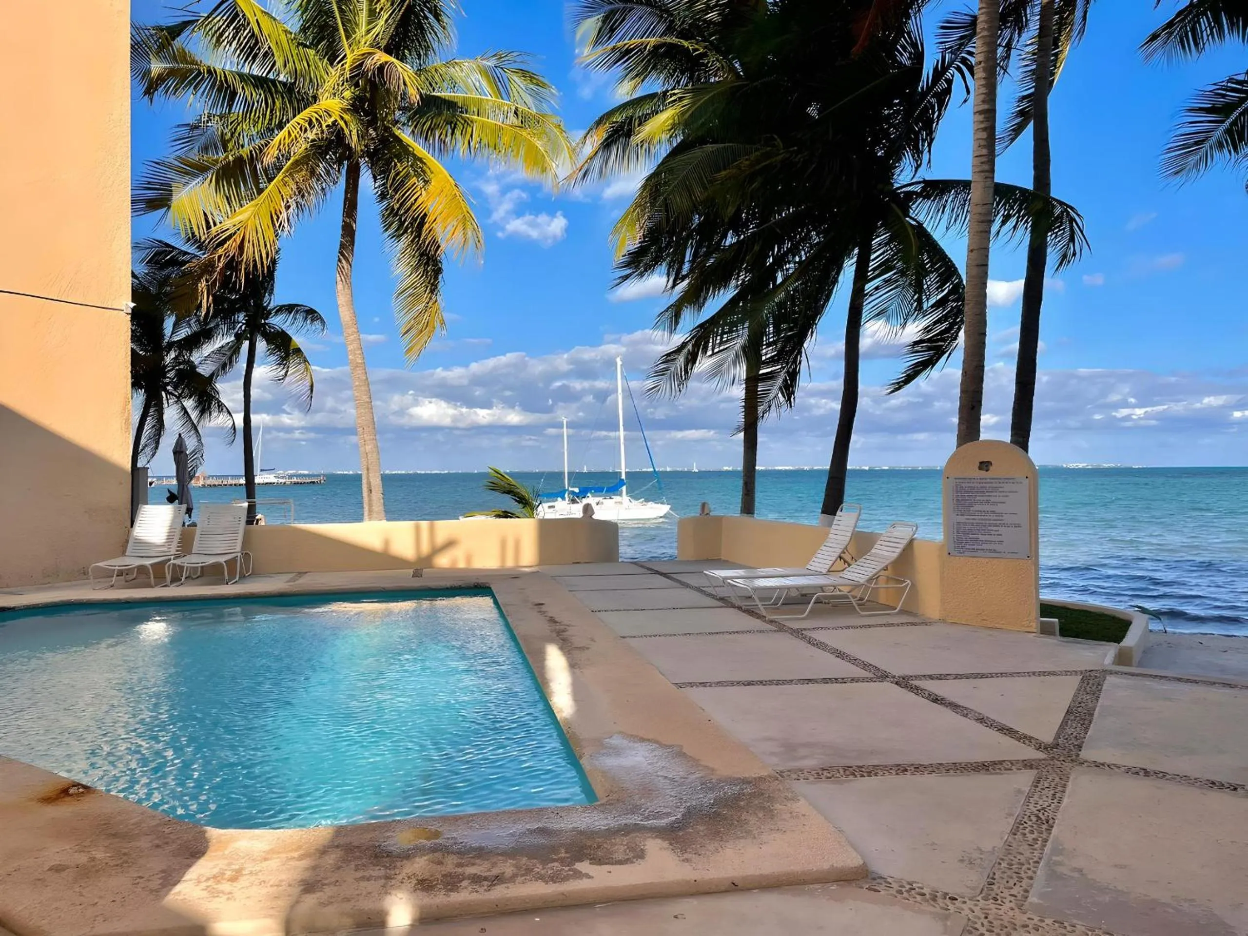 Pool view in Hopelchen by Andiani Travel