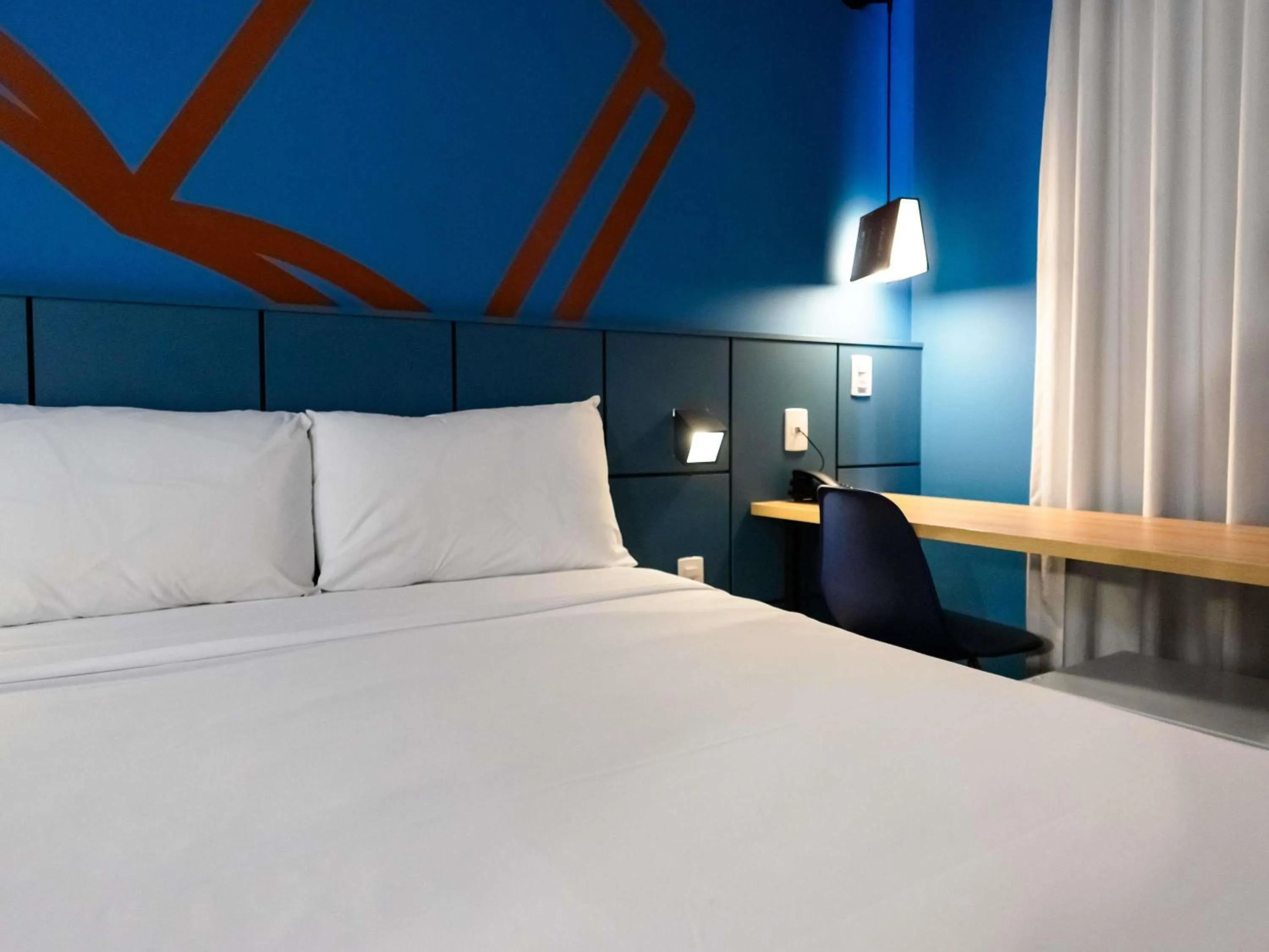 Bedroom, Bed in ibis Styles Poços de Caldas