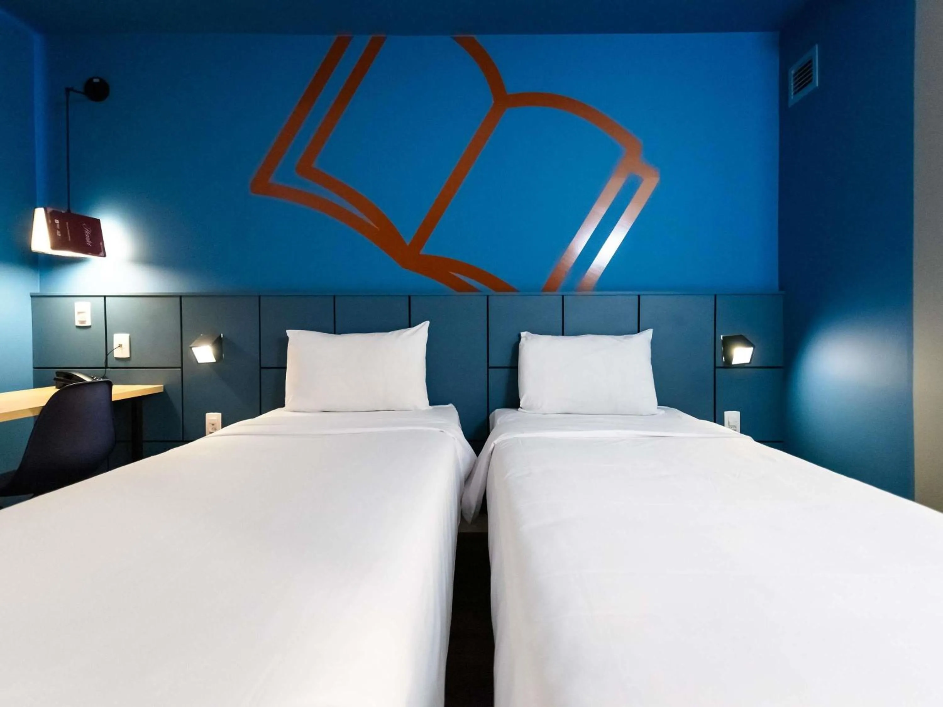 Bedroom, Bed in ibis Styles Poços de Caldas