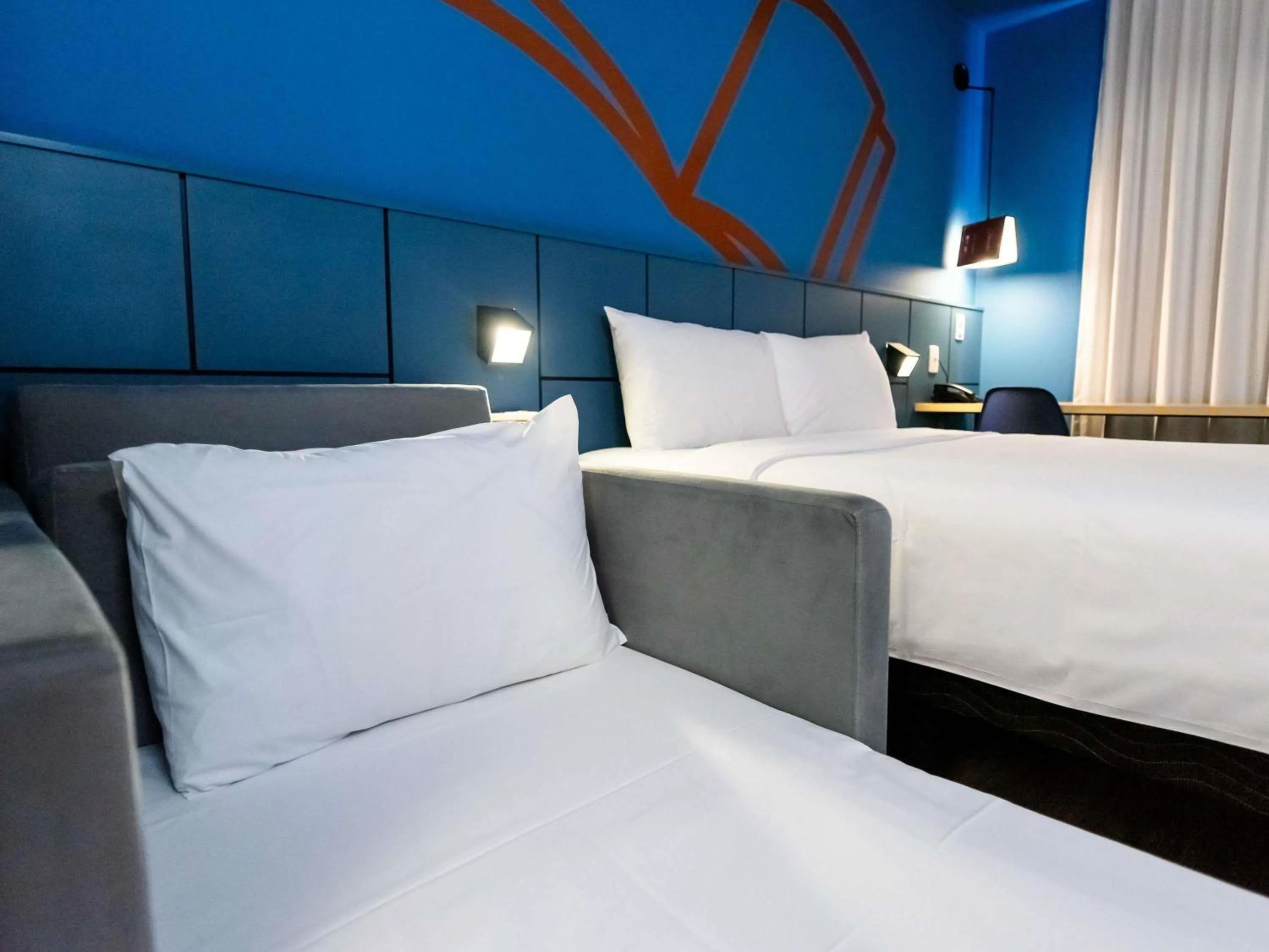 Bedroom, Bed in ibis Styles Poços de Caldas