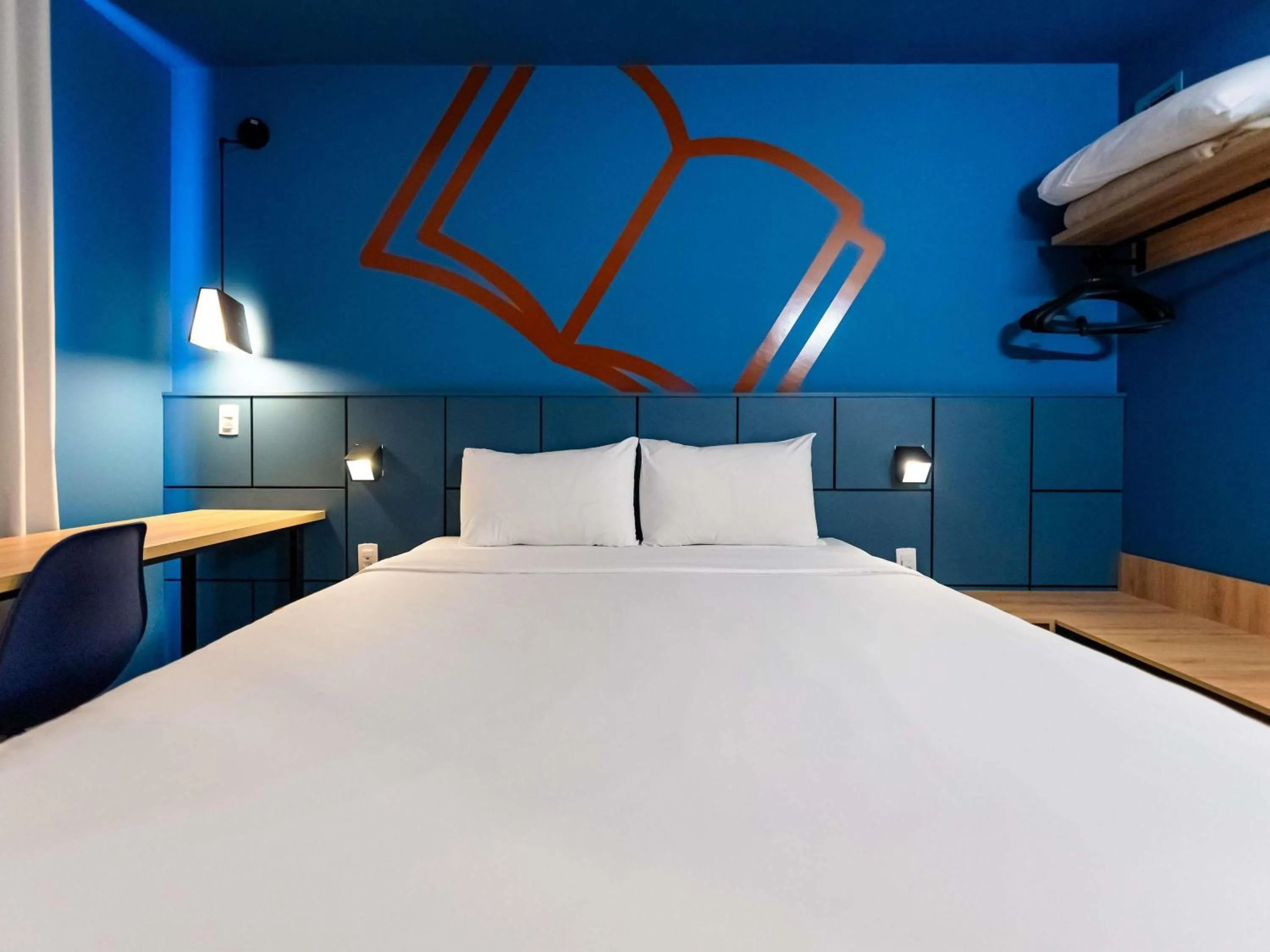 Bedroom, Bed in ibis Styles Poços de Caldas