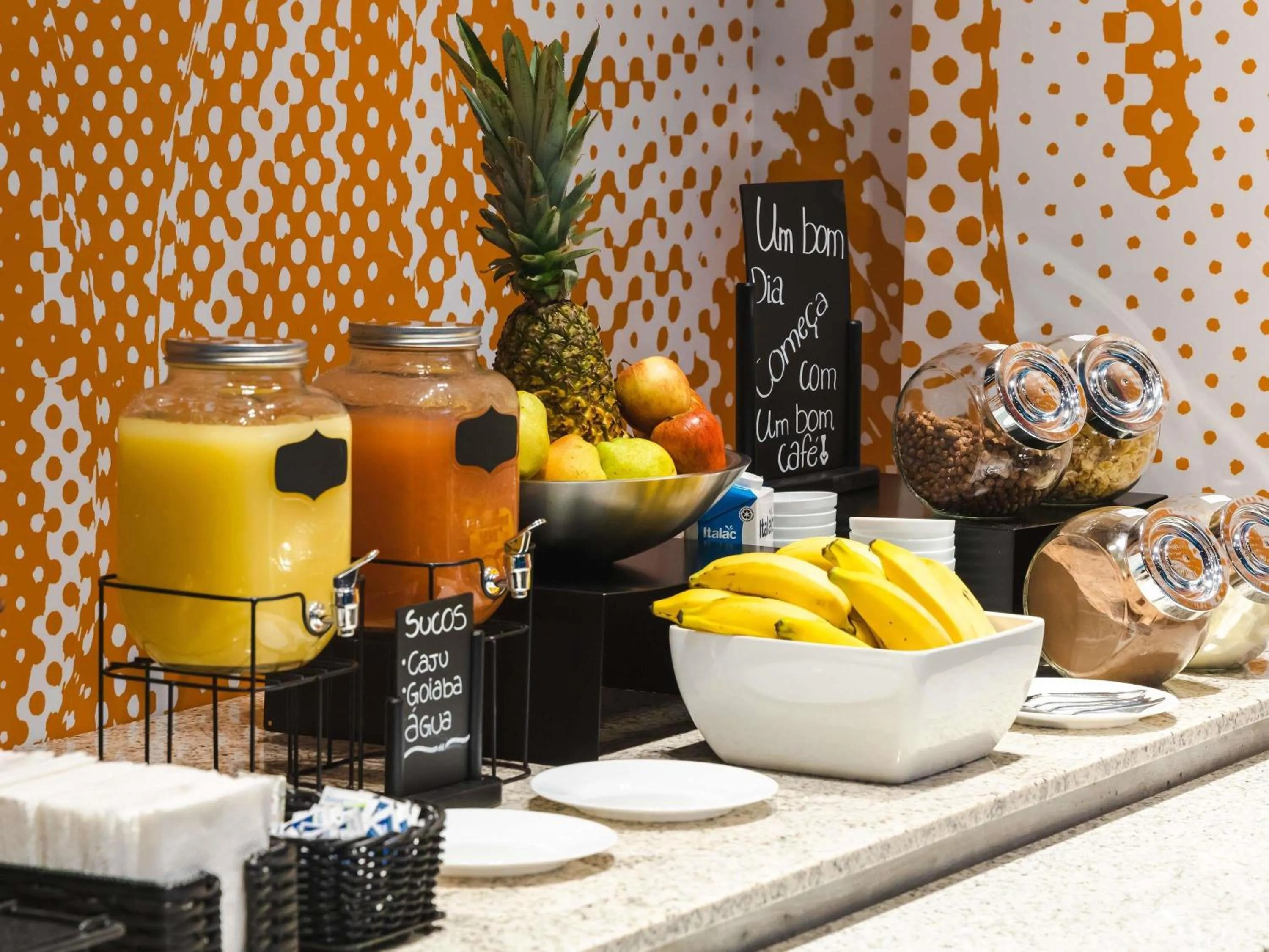 Breakfast in ibis budget Pindamonhangaba