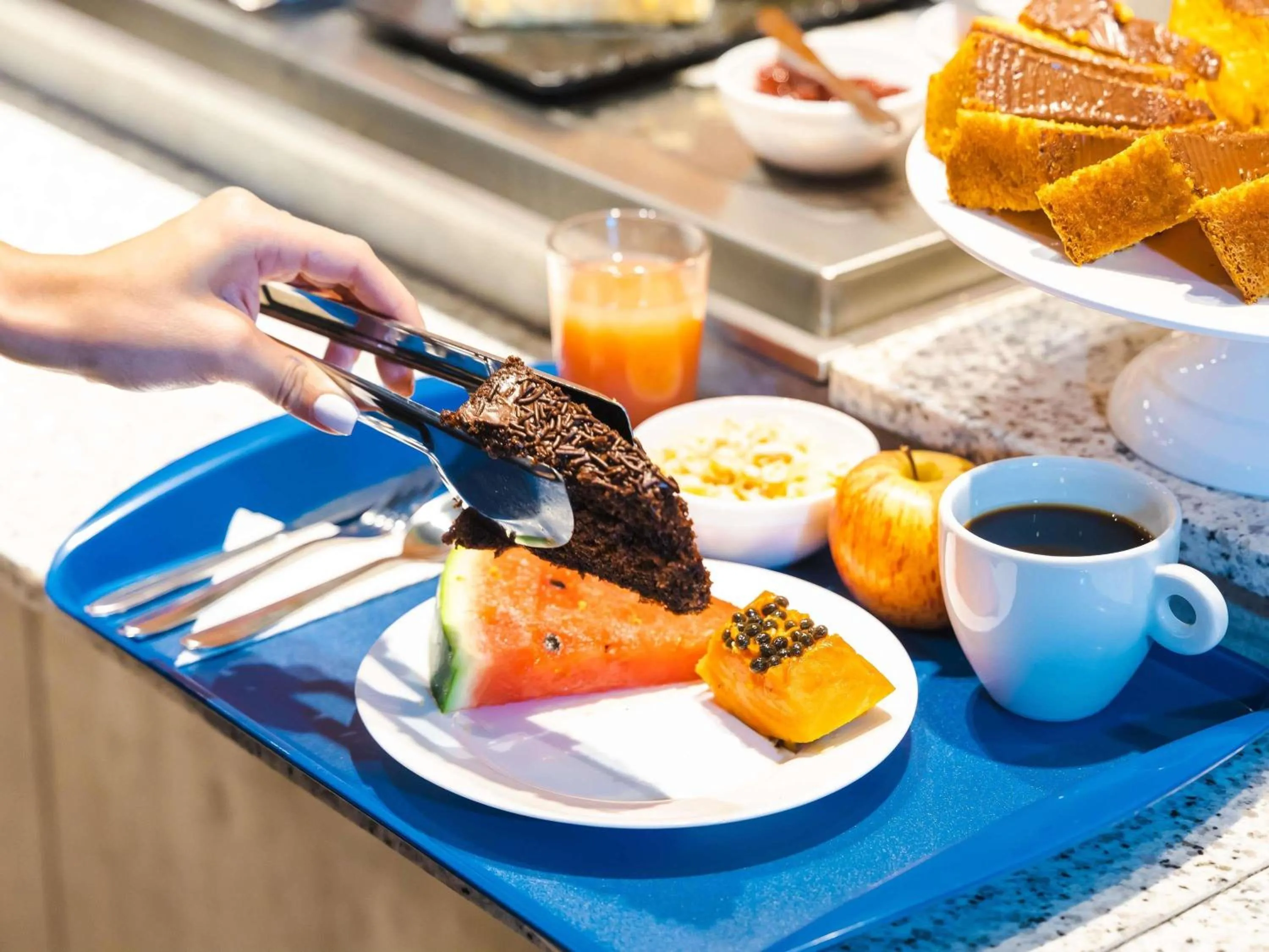 Breakfast in ibis budget Pindamonhangaba