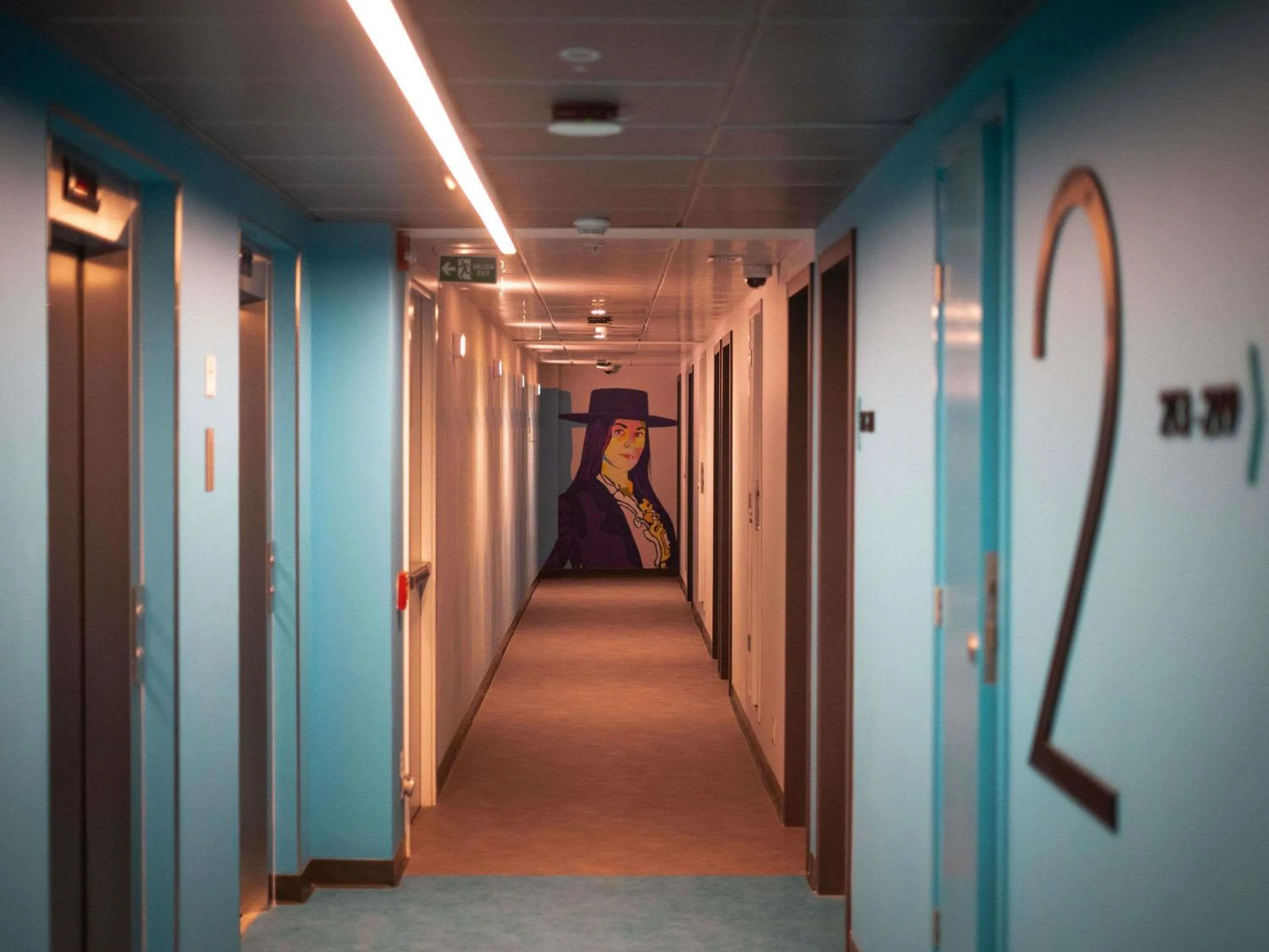 Bedroom in ibis Styles Antofagasta