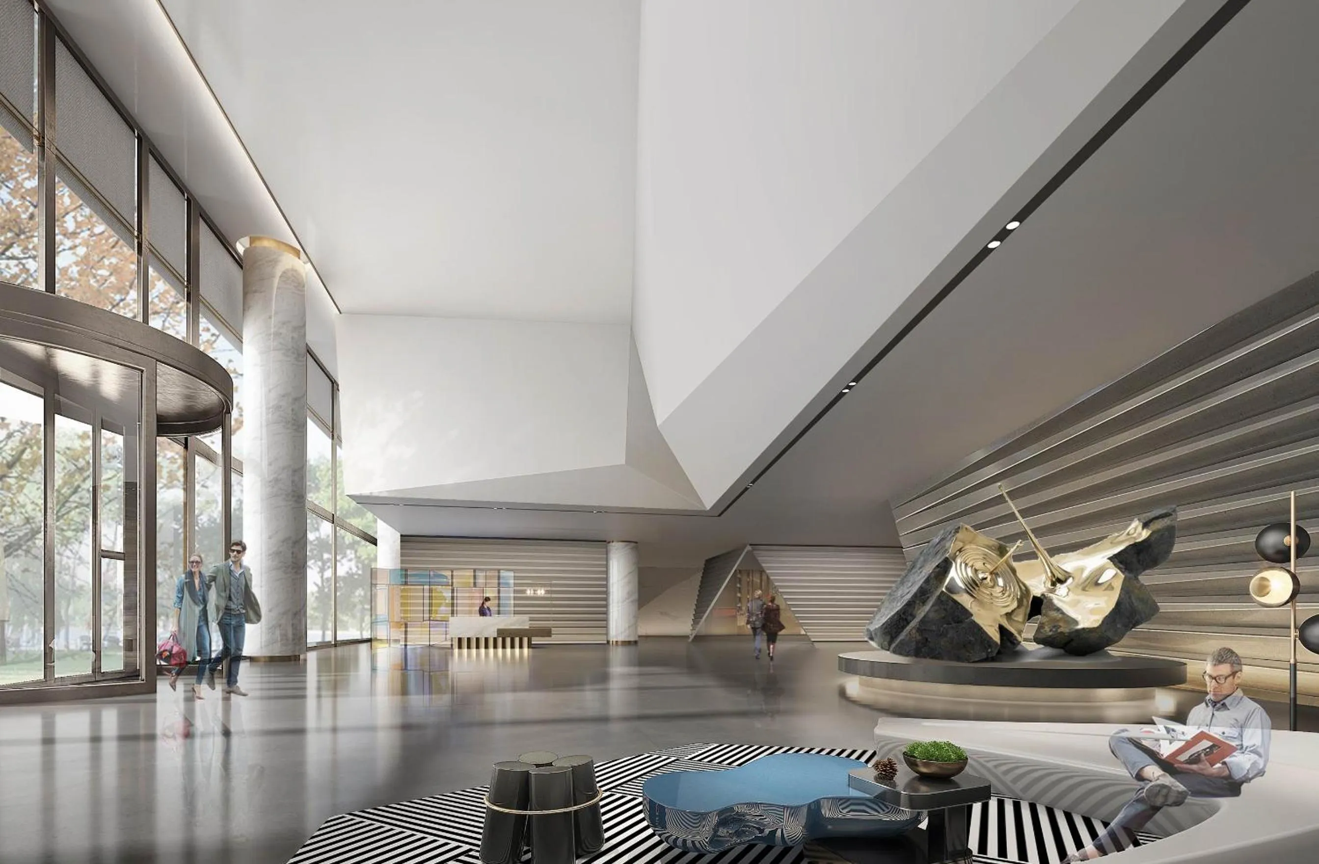 Lobby or reception in Pullman Shenzhen North