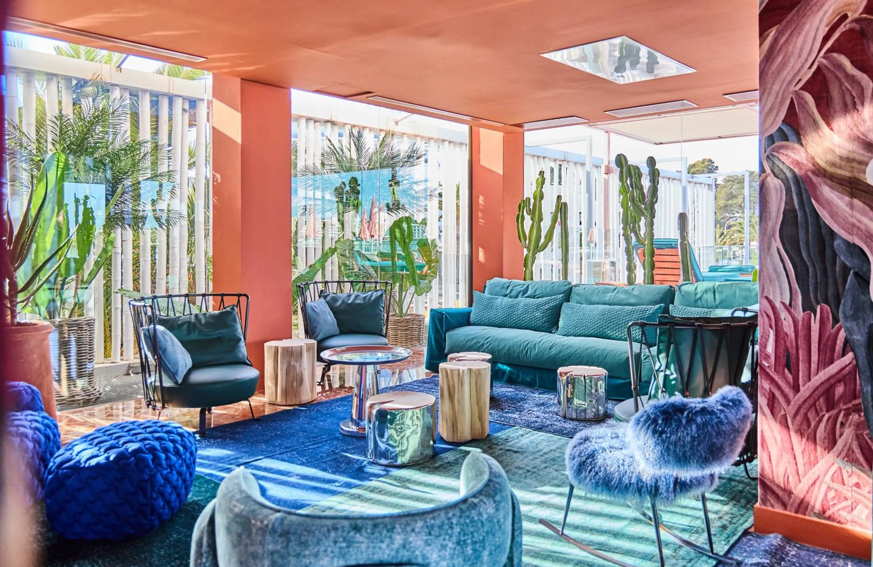 Living room in NYX Hotel Ibiza by Leonardo Hotels-Adults Only