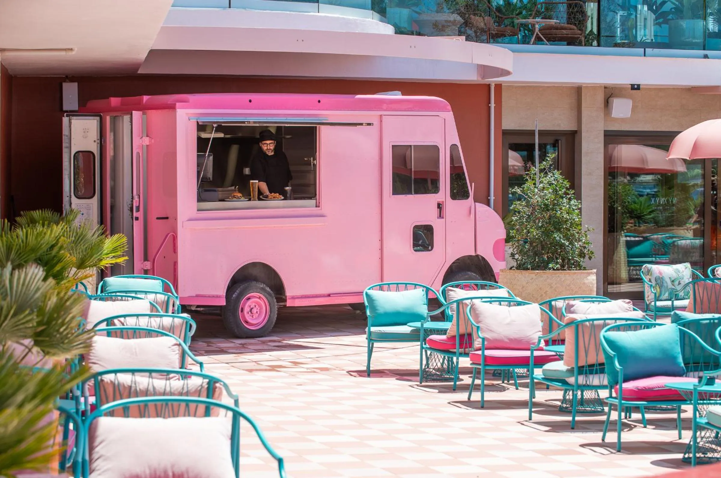 Lounge or bar in NYX Hotel Ibiza by Leonardo Hotels-Adults Only