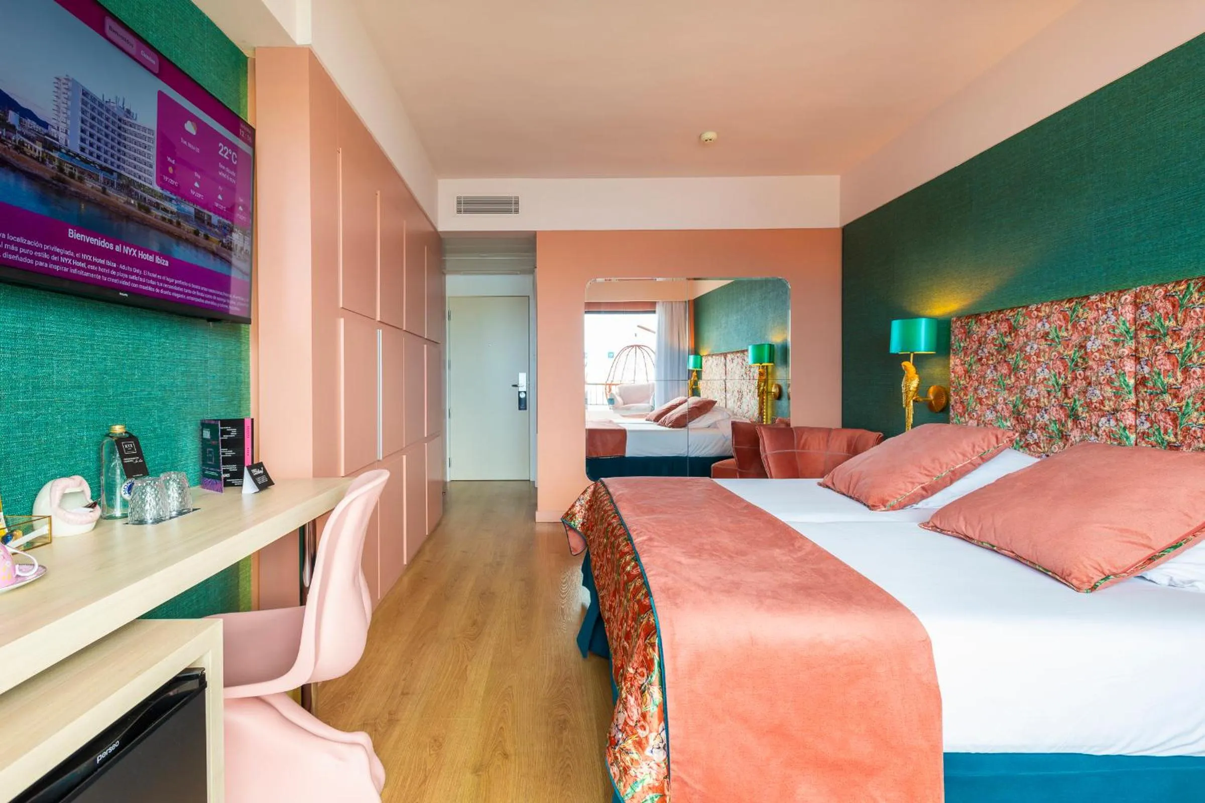 Bed in NYX Hotel Ibiza by Leonardo Hotels-Adults Only