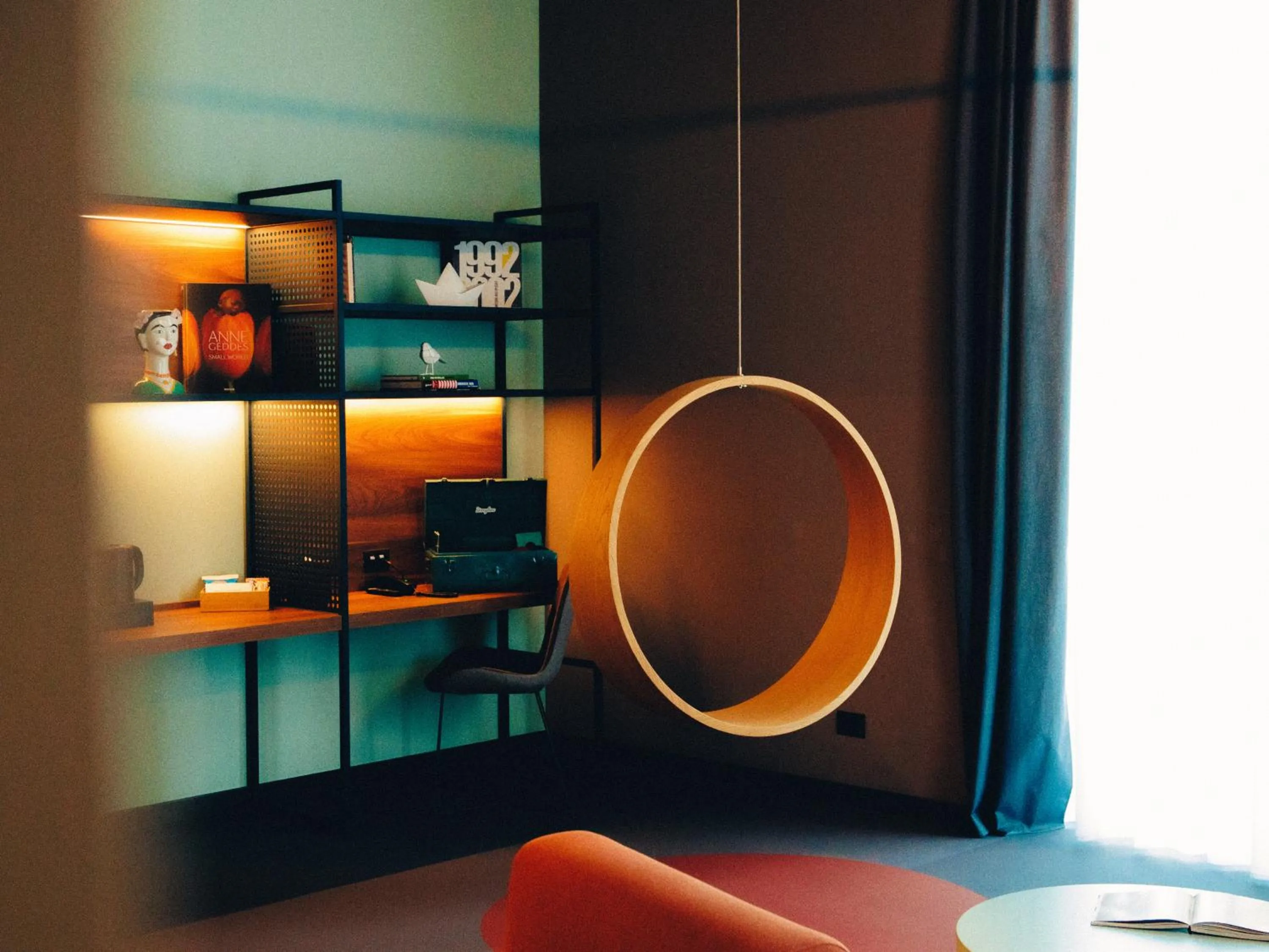 Bedroom in 21 House of Stories Navigli