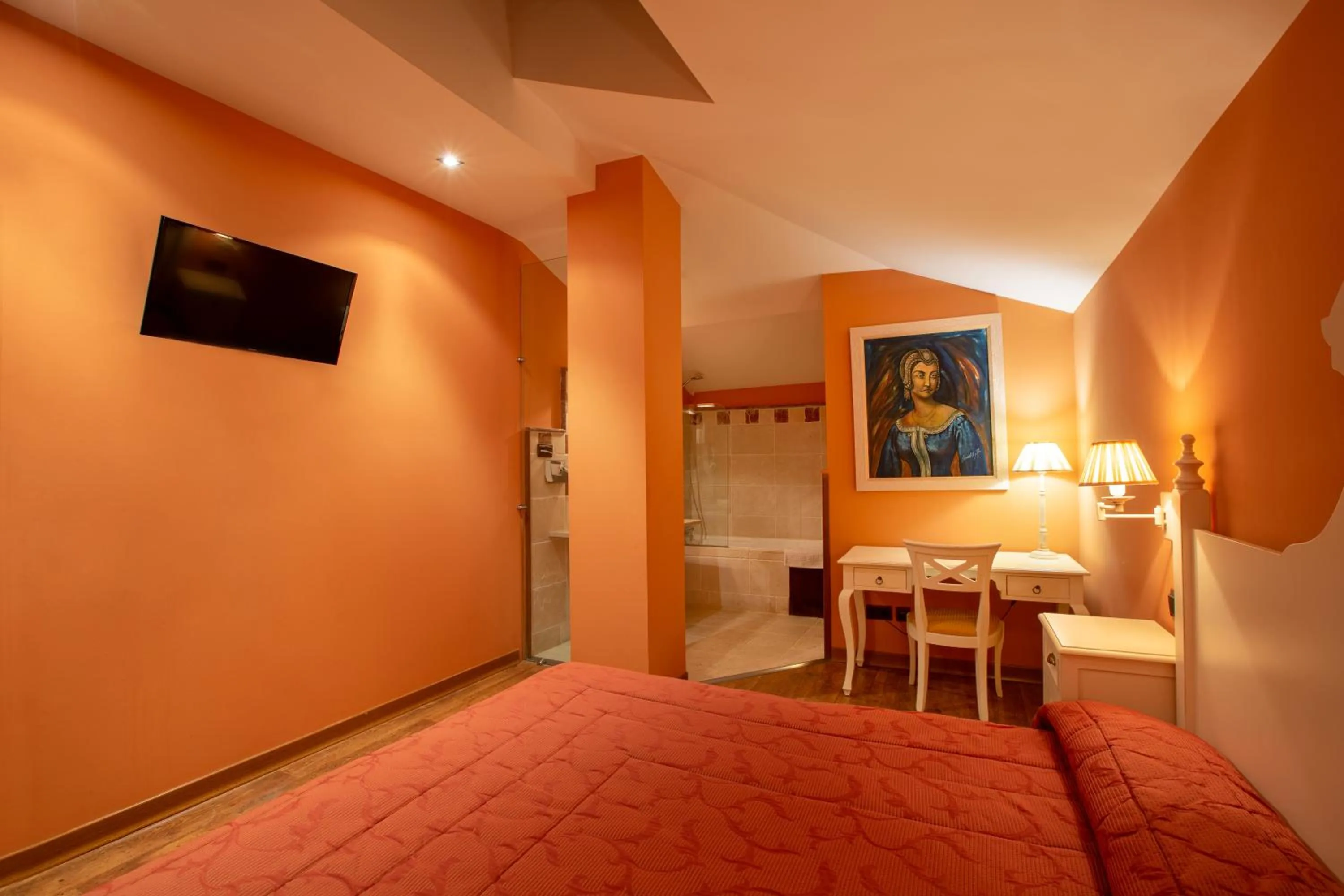 Bedroom, Bed in Hotel Palacio Pujadas by Pandora Hoteles