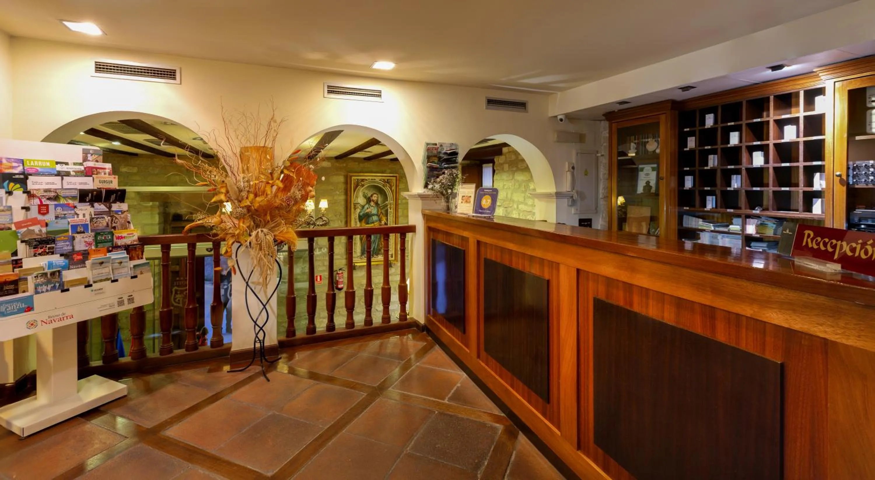 Lobby or reception in Hotel Palacio Pujadas by Pandora Hoteles