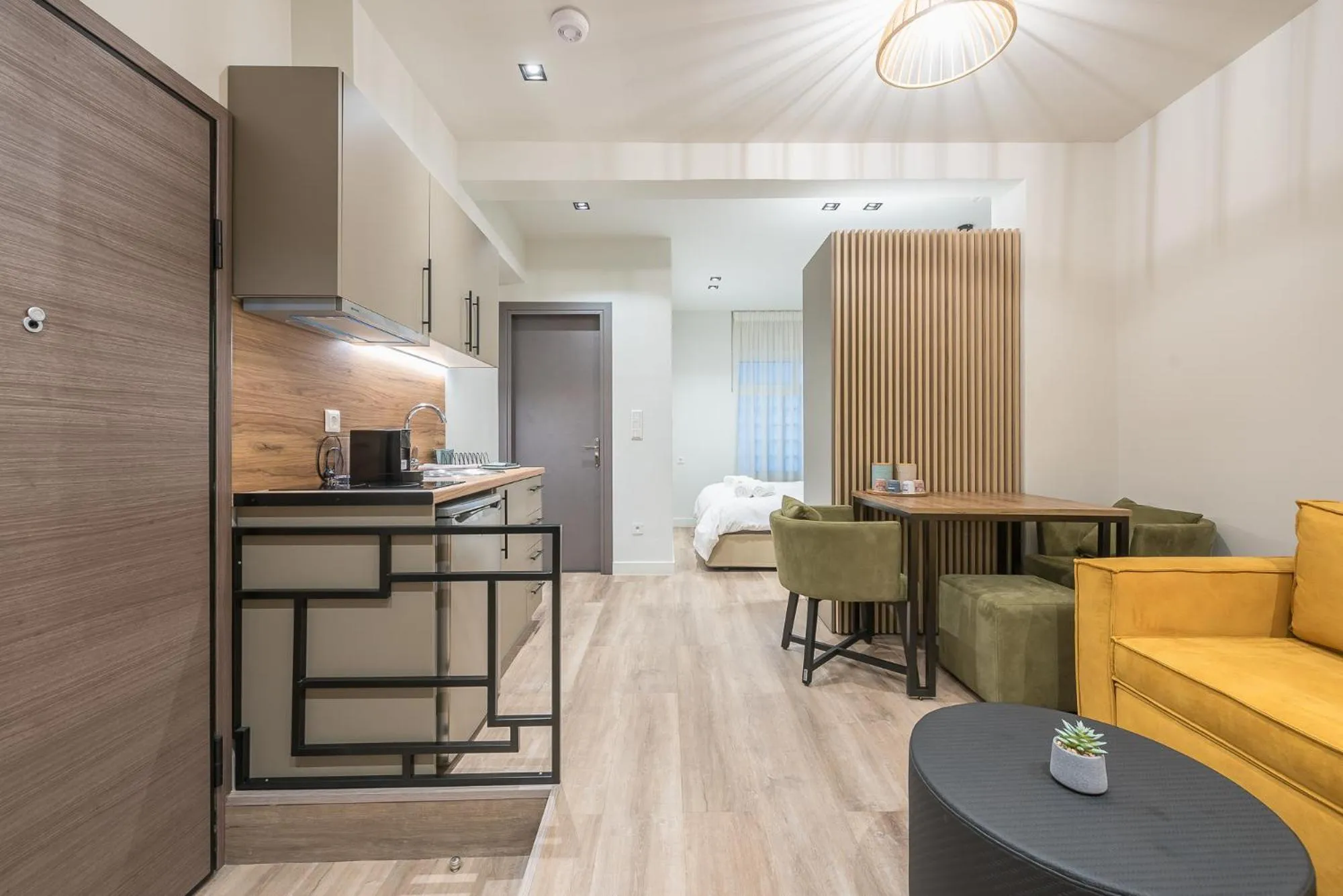 Kitchen or kitchenette in Aeiphoria Suites & Rooms - Athens