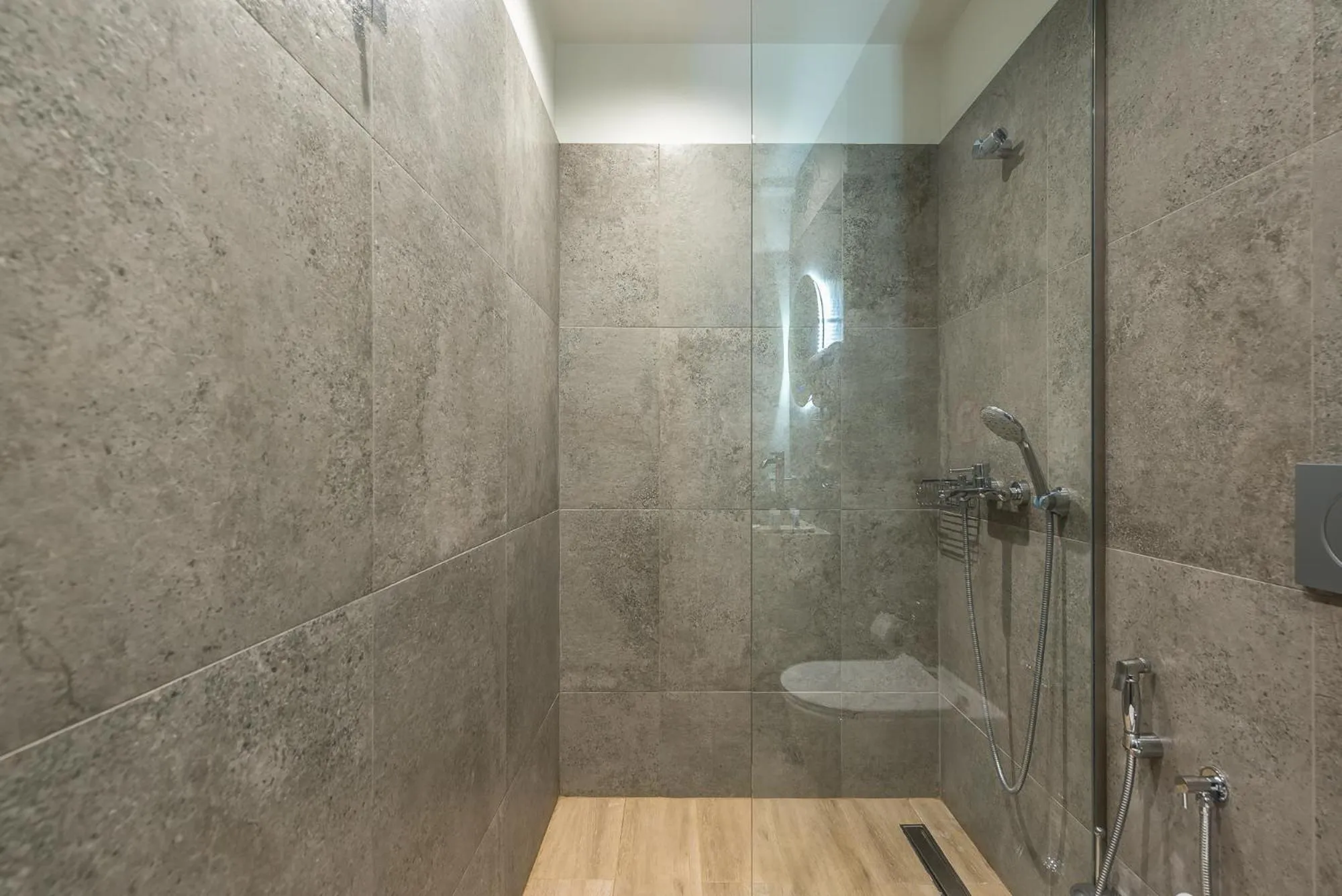 Shower in Aeiphoria Suites & Rooms - Athens