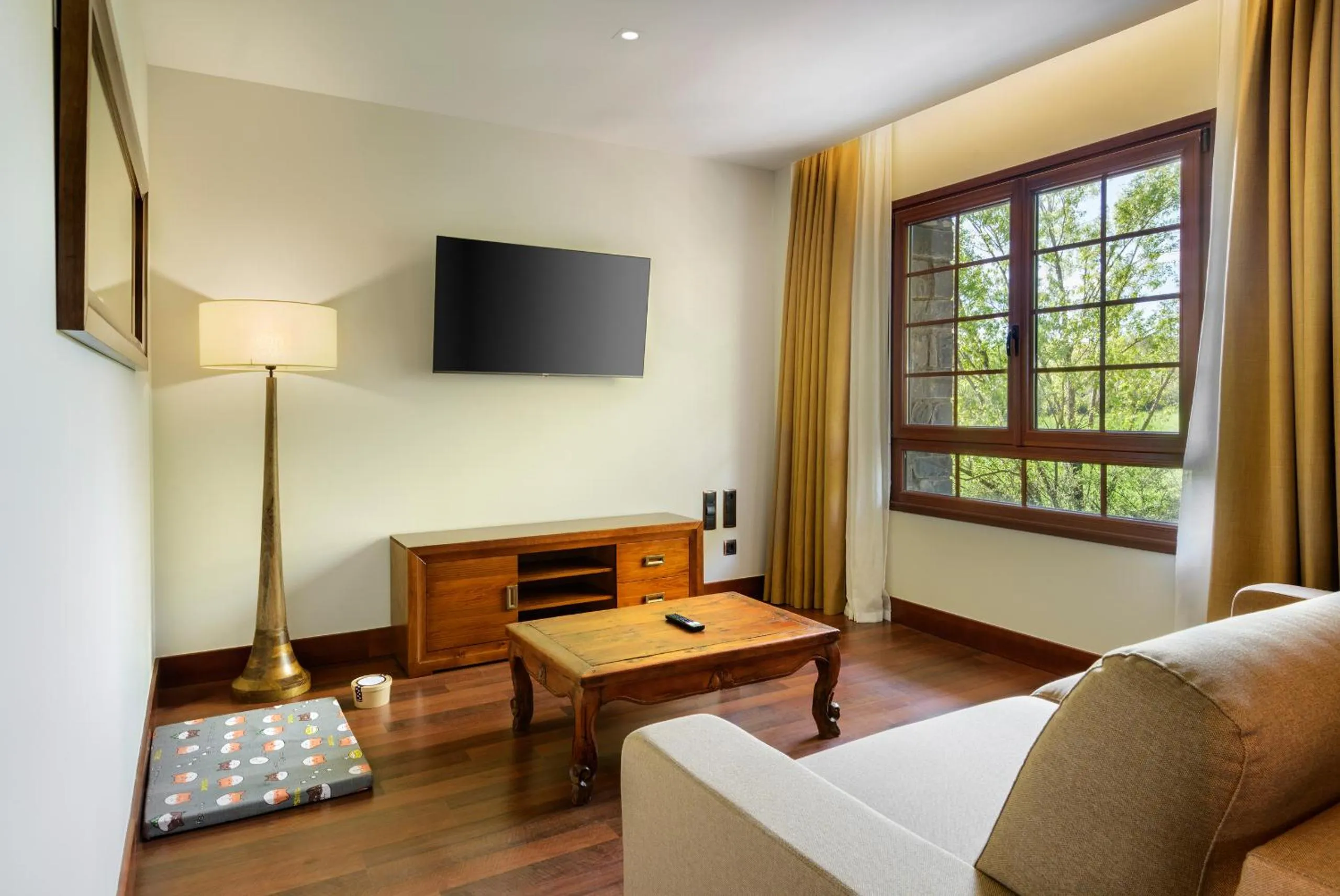 Bed in Hotel & Spa Monasterio de Boltaña