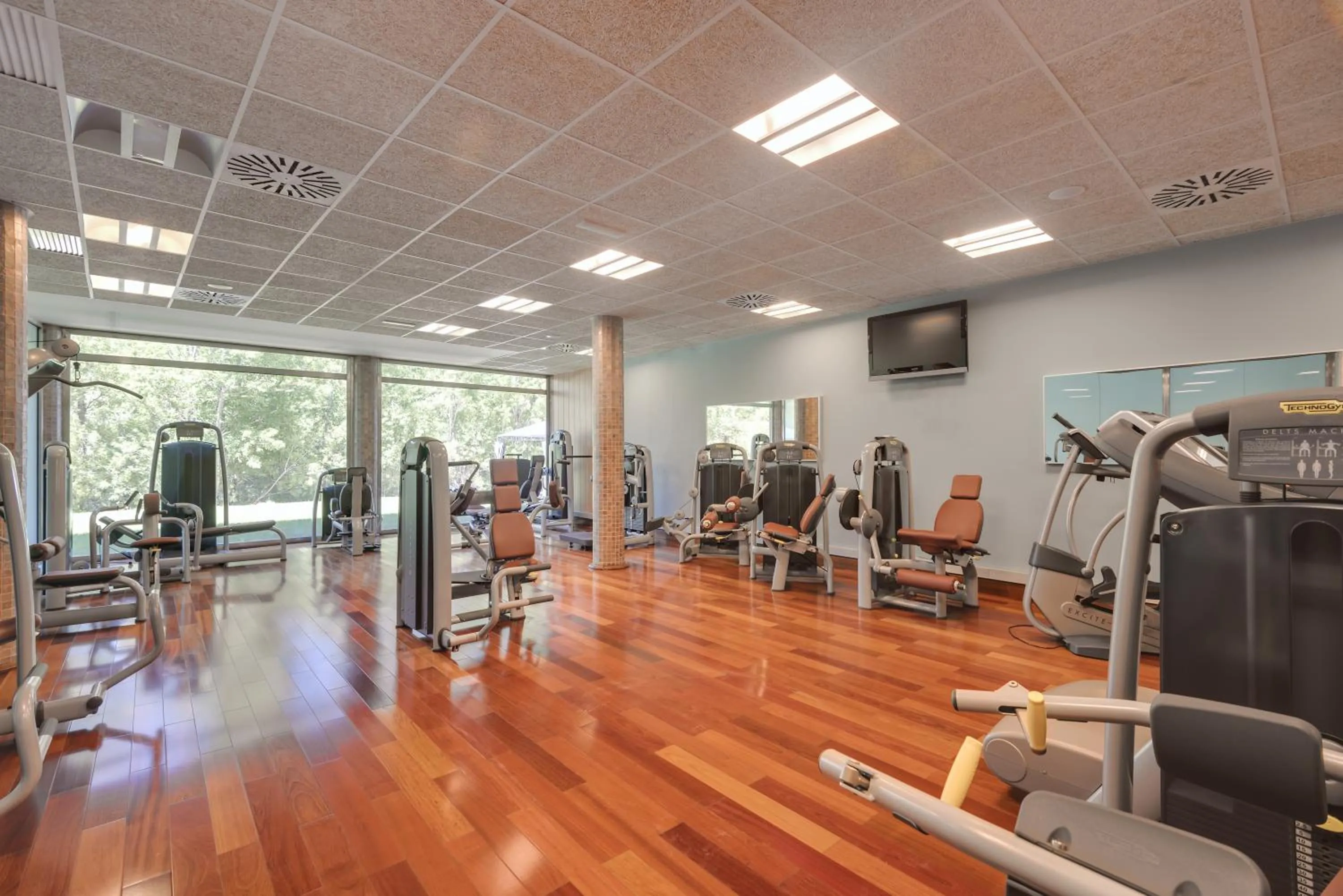 Fitness centre/facilities in Hotel & Spa Monasterio de Boltaña