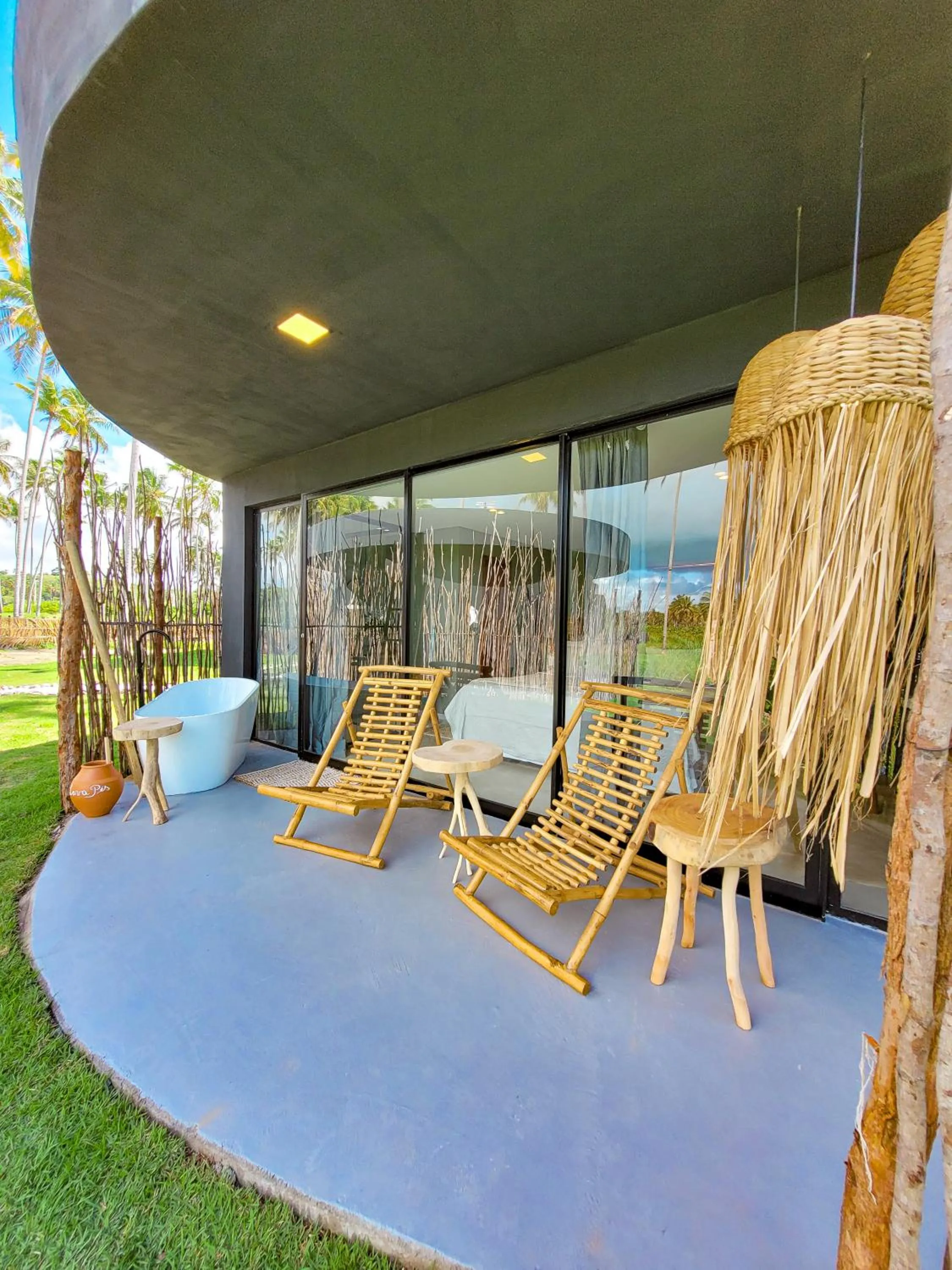 Patio in Taboo Milagres