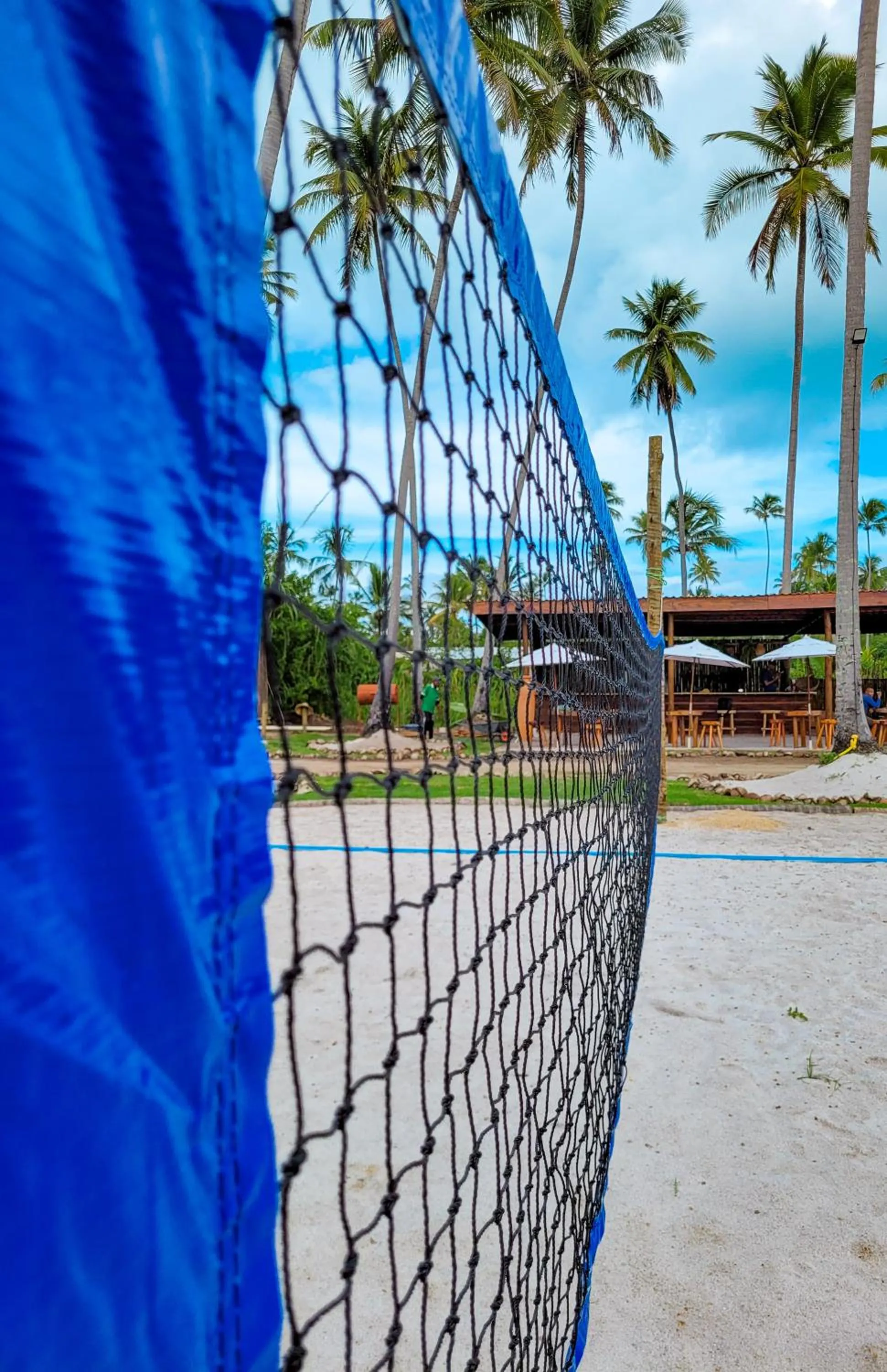 Tennis court in Taboo Milagres