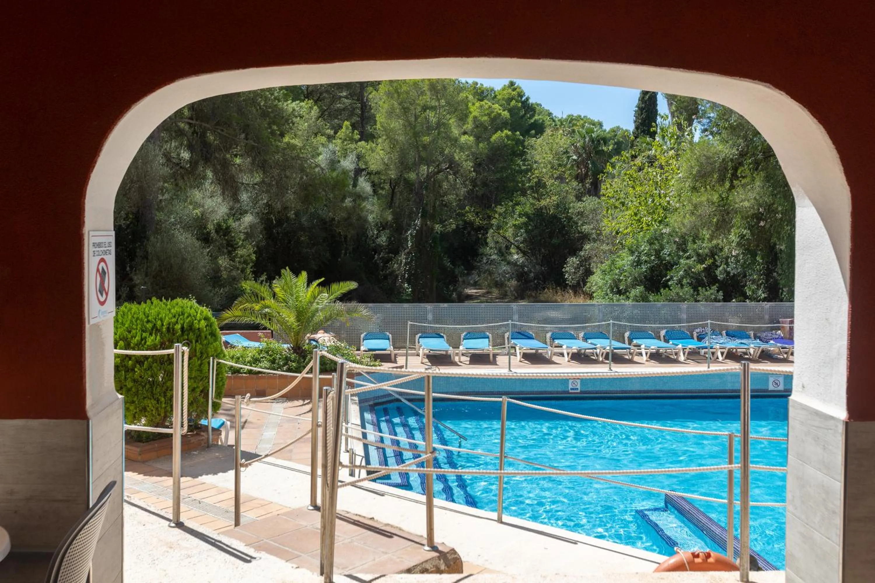 Swimming pool in Seramar Hotel Luna Park Adults Only