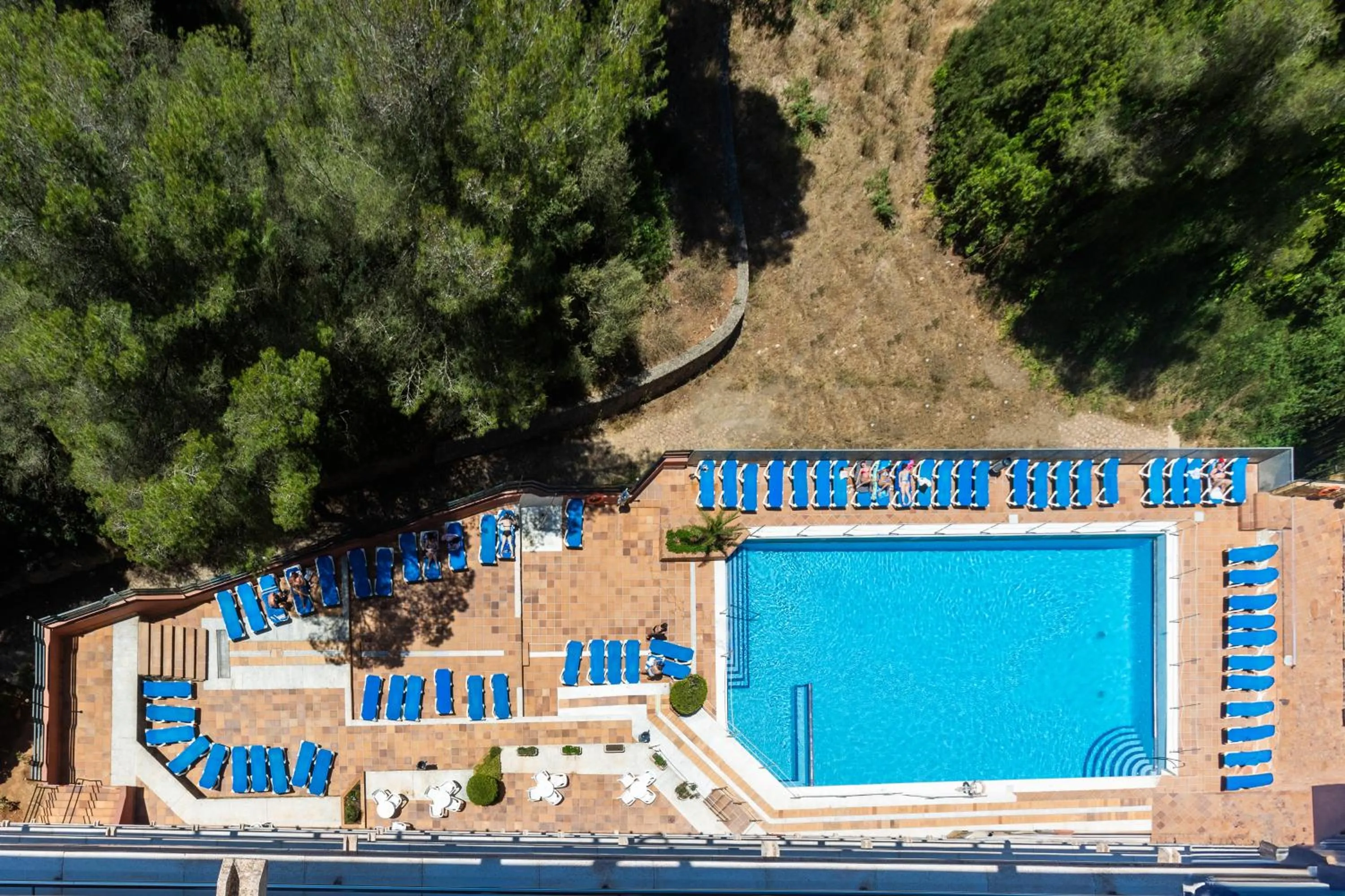 Swimming pool in Seramar Hotel Luna Park Adults Only