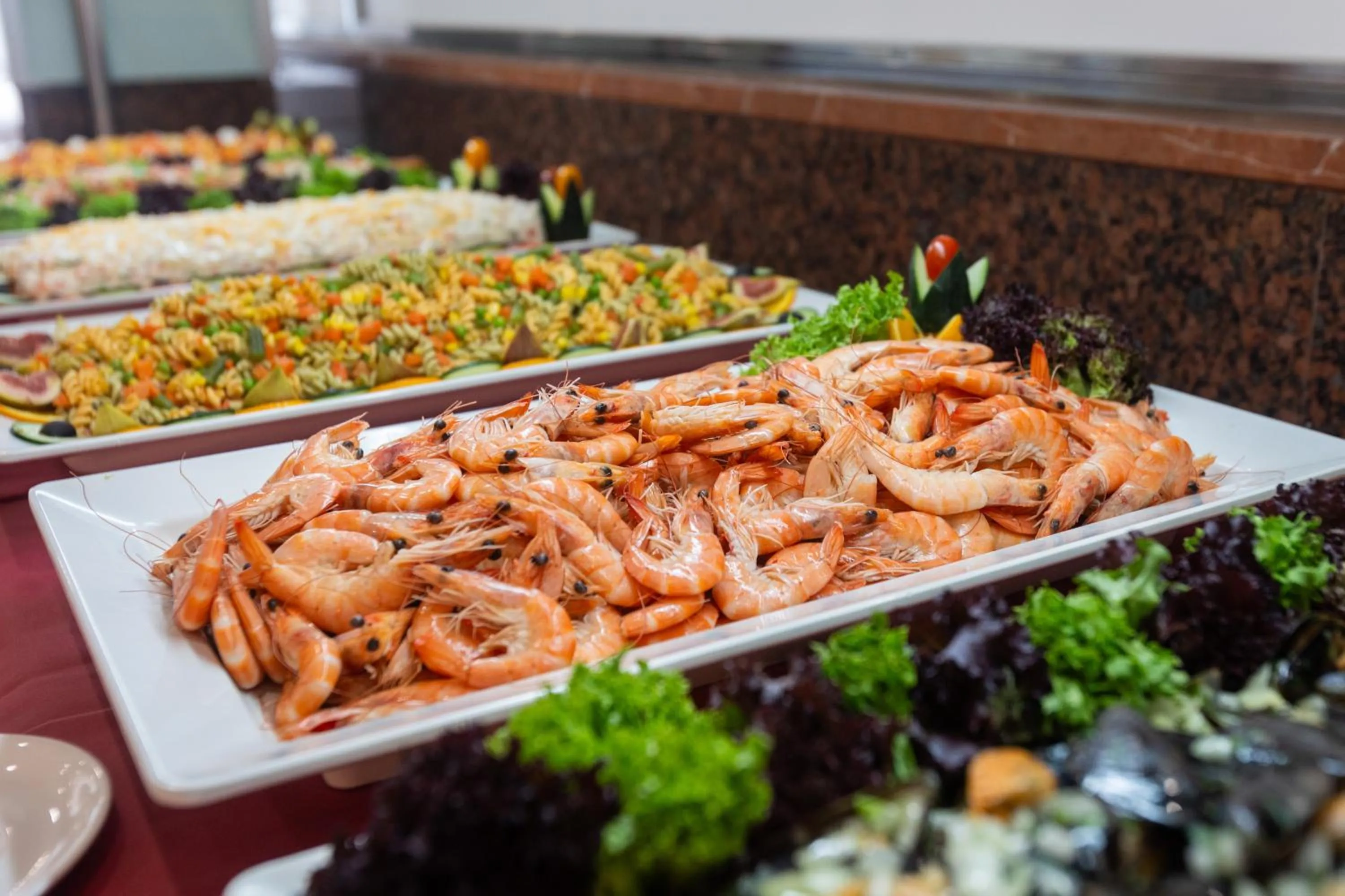 Restaurant/places to eat in Seramar Hotel Luna Park Adults Only